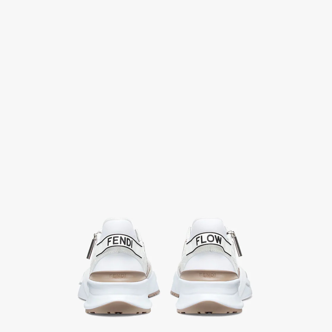 White leather low-tops - 3