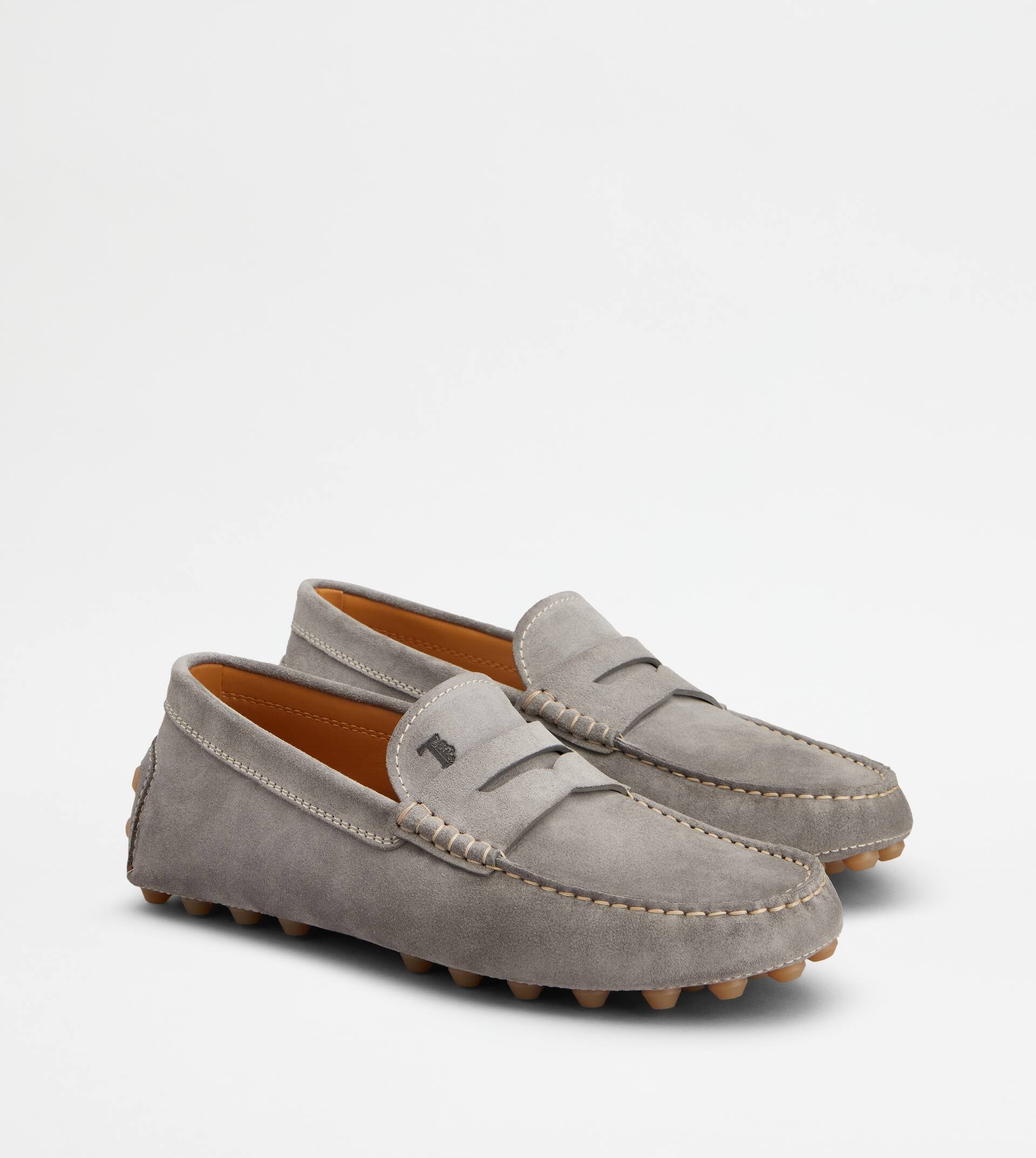 TOD'S GOMMINO BUBBLE IN SUEDE - GREY - 2