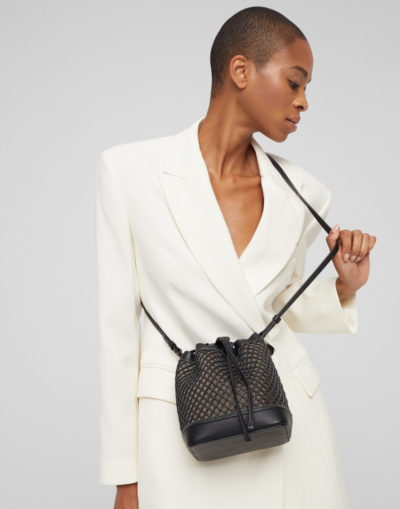 Precious net bucket bag 4