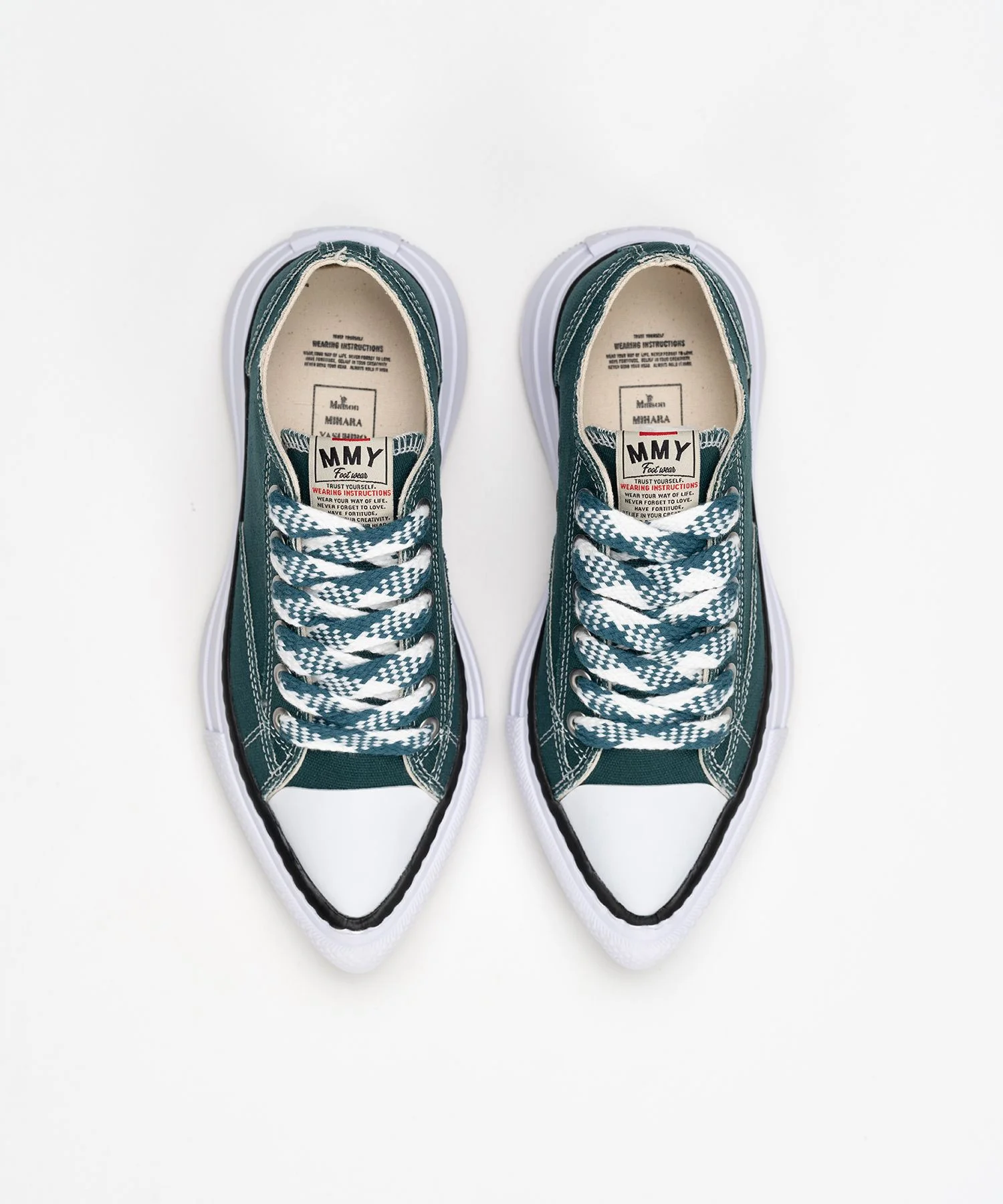 "YUCCA" OG Sole Canvas Low-top Sneakers - 1