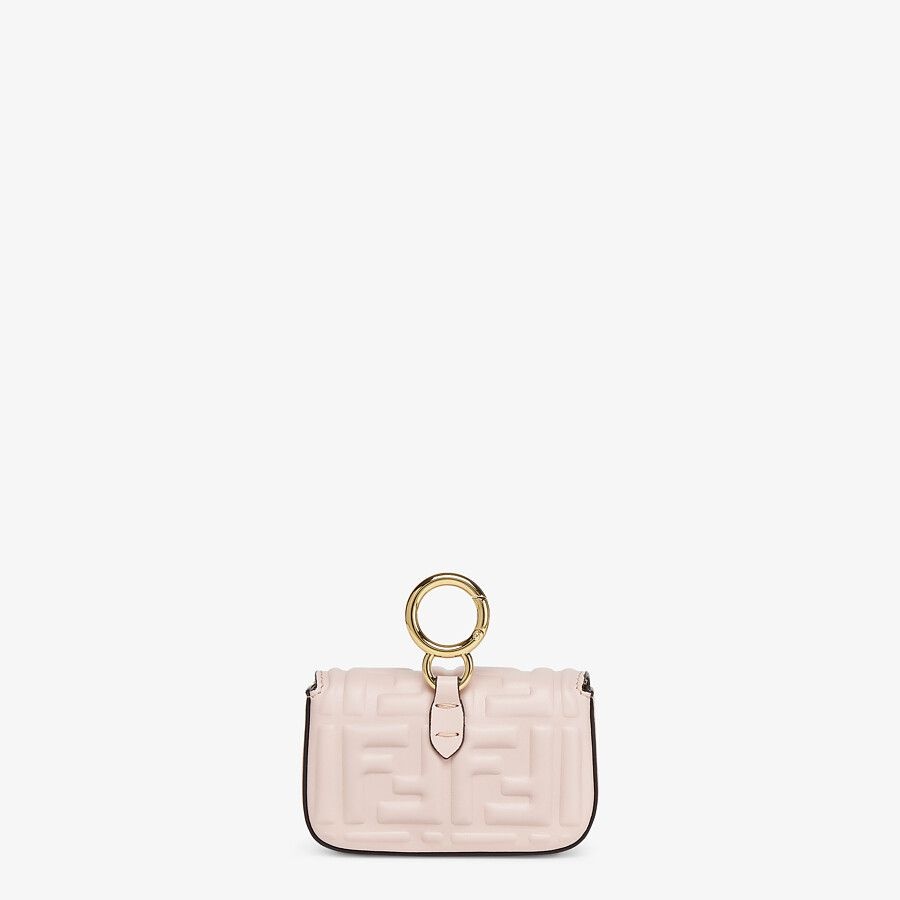 Charm in pink nappa leather - 3