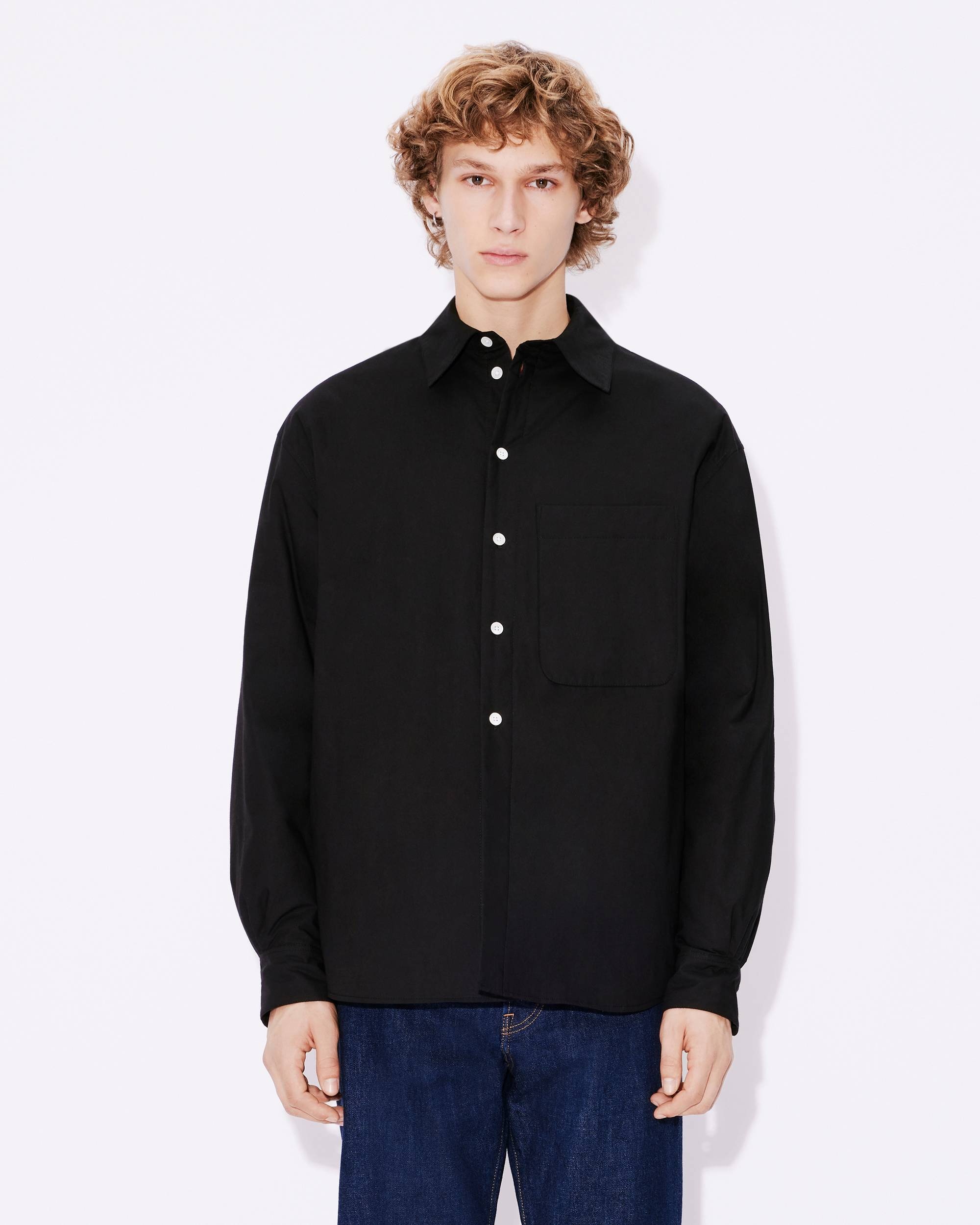 'Year of the Dragon' padded genderless shirt jacket - 4