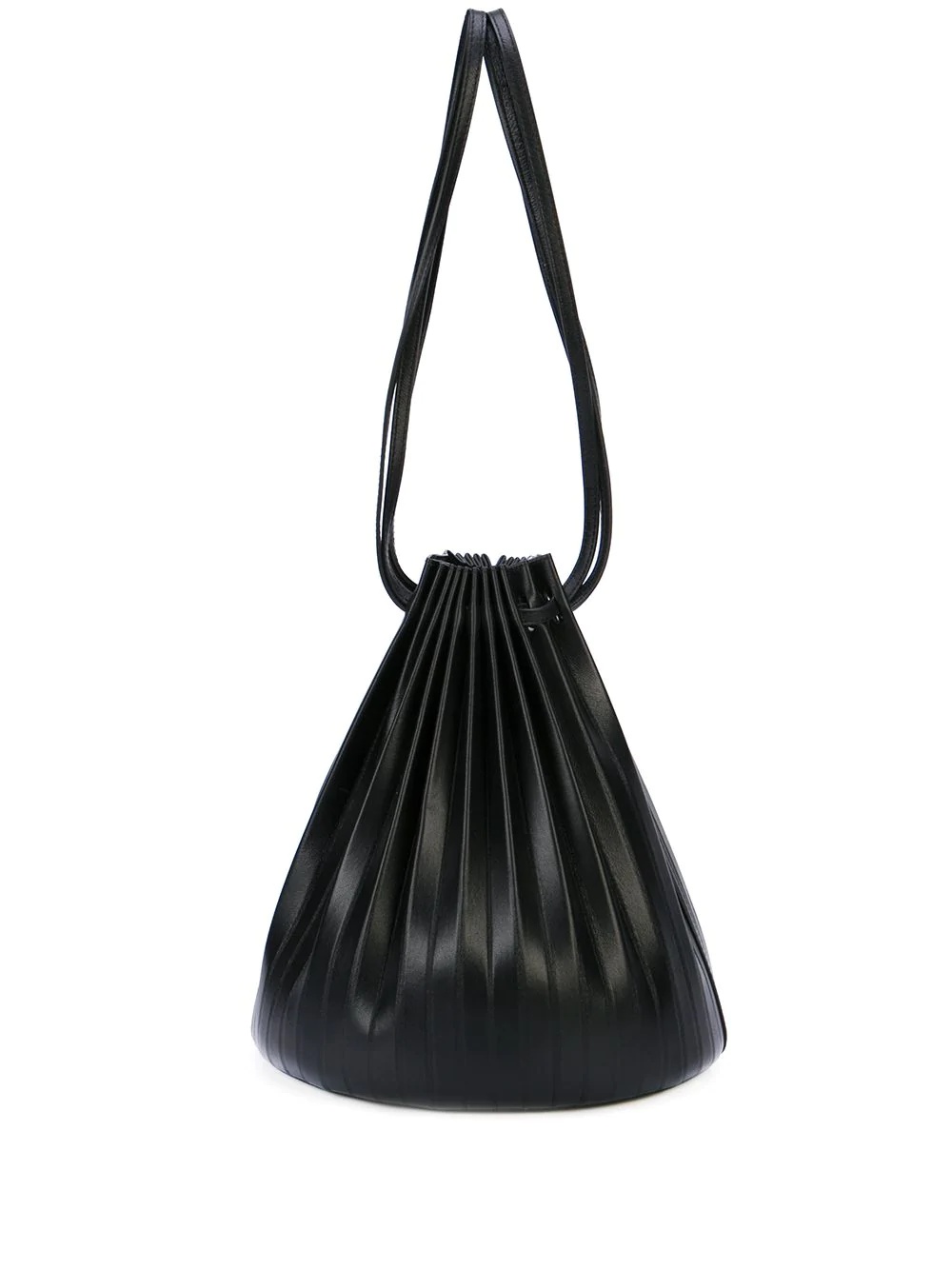 pleated bucket bag - 1