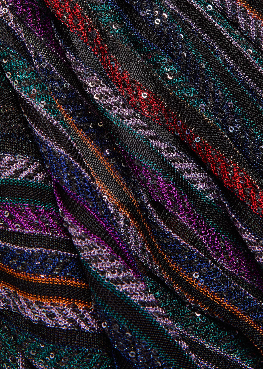 Missoni Striped Fine-knit top - 5