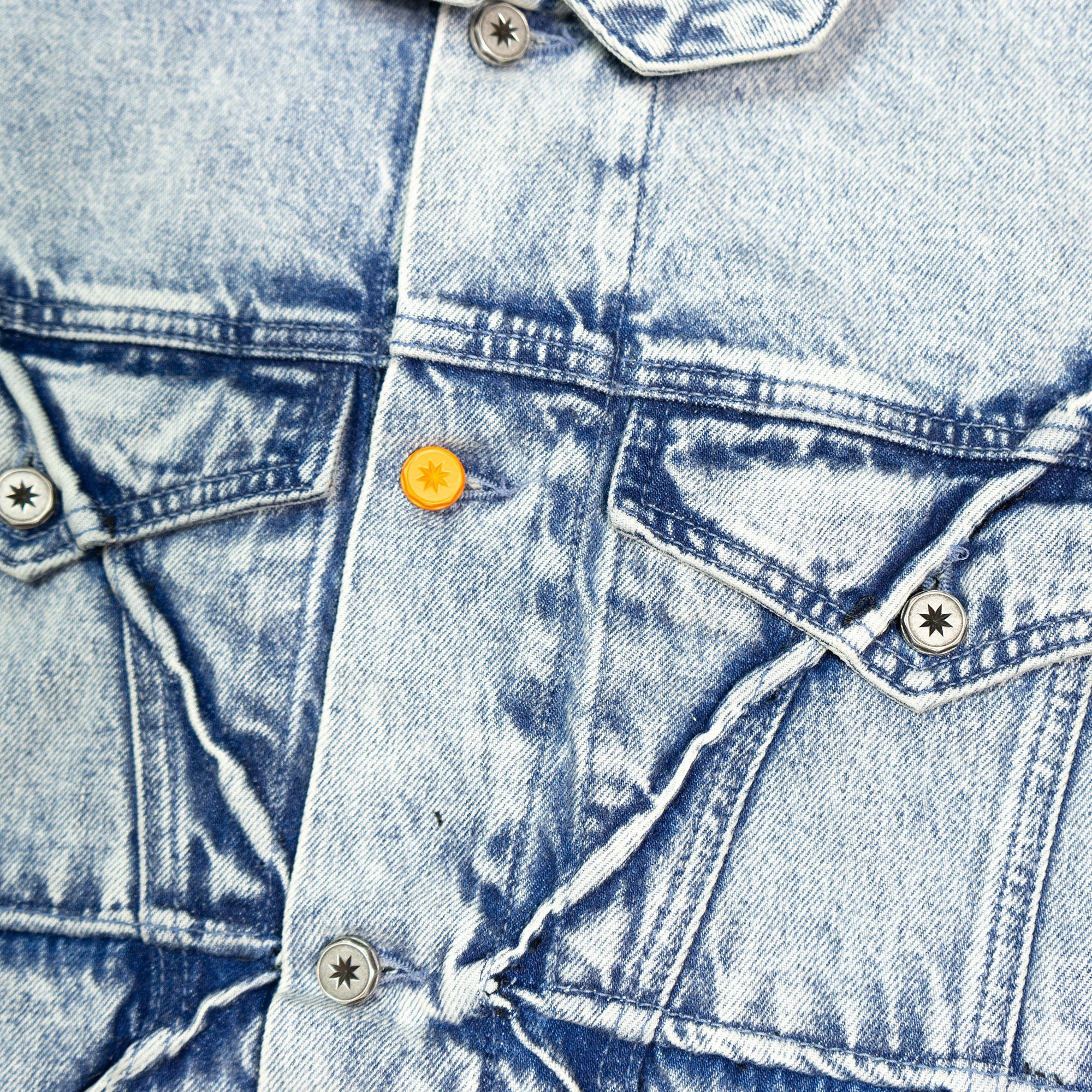 DENIM TRACK JACKET - 4