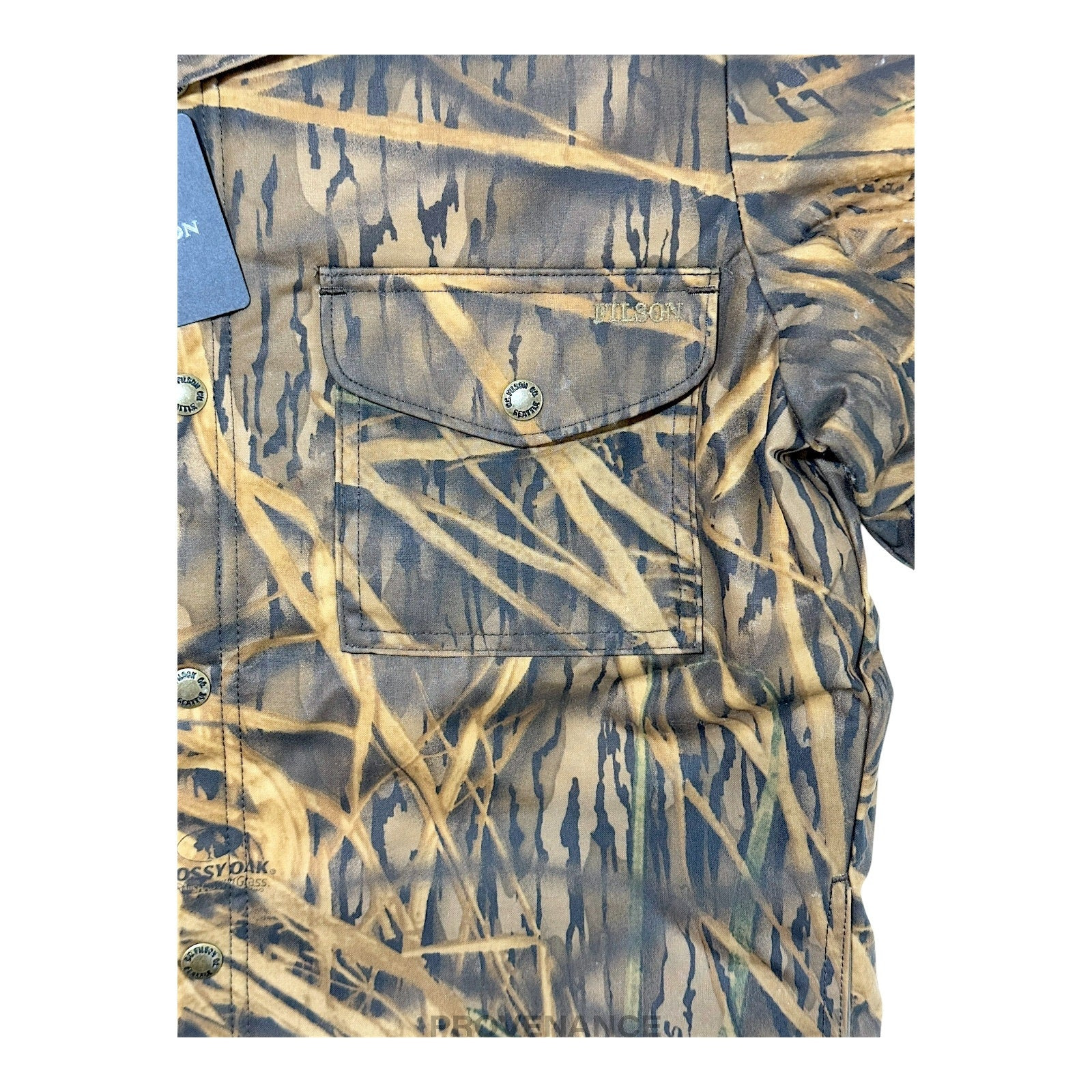 Filson Insulated Jac Shirt - Mossy Oak Shadow Grass - XS - 5