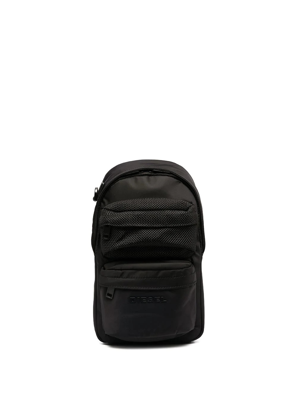 logo embroidered backpack - 1