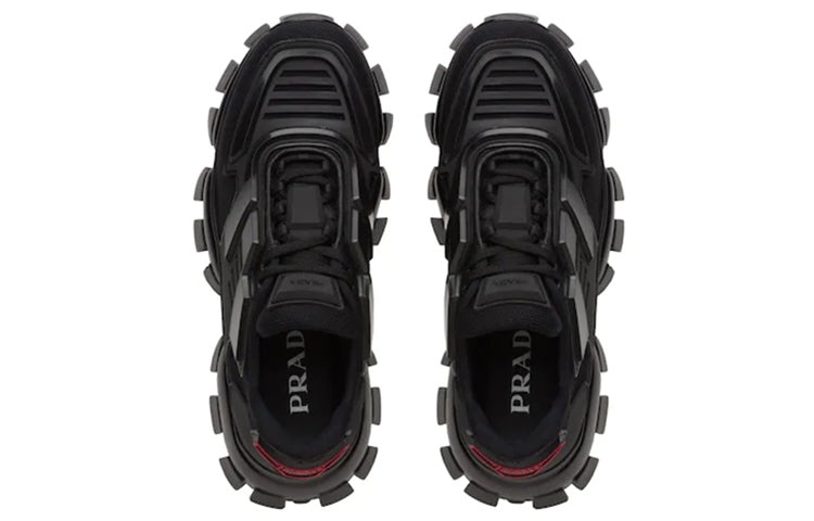 (WMNS) PRADA Cloudbust Thunder Sneakers 'Black' 1E819L-3KR2-F0002-F-050 - 4