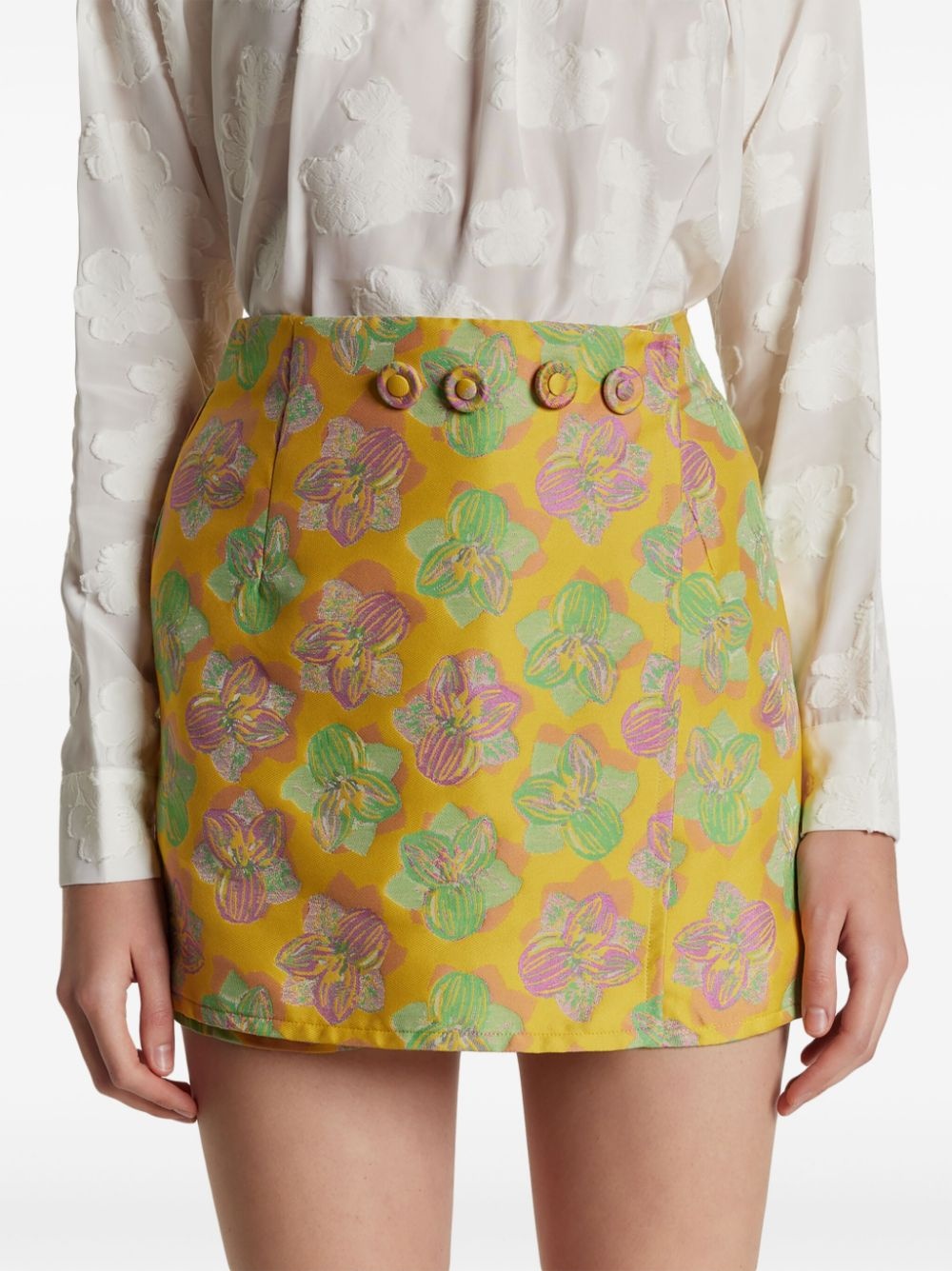 all over floral shorts - 5