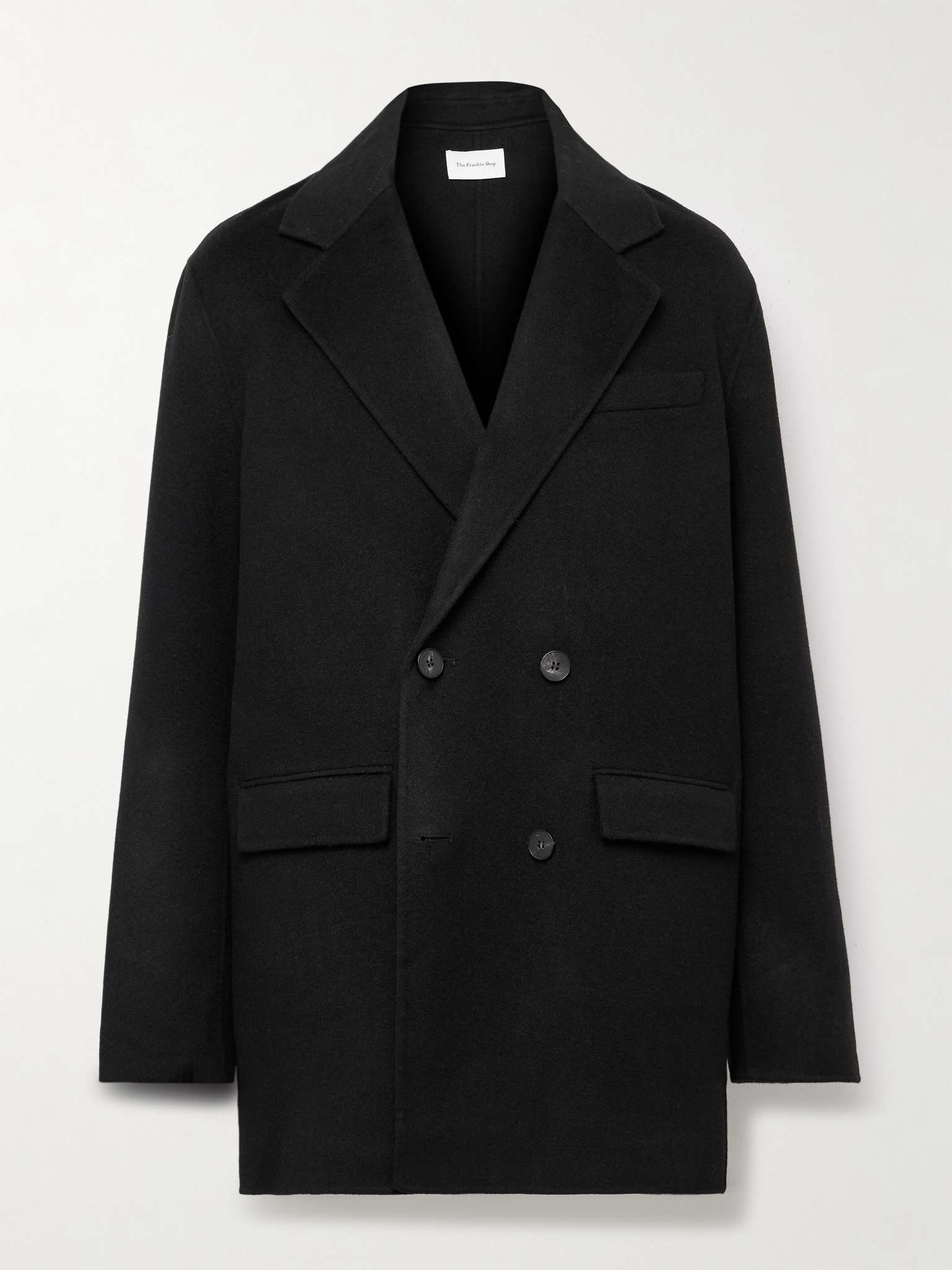 Harry Oversized Wool-Blend Felt Coat - 1