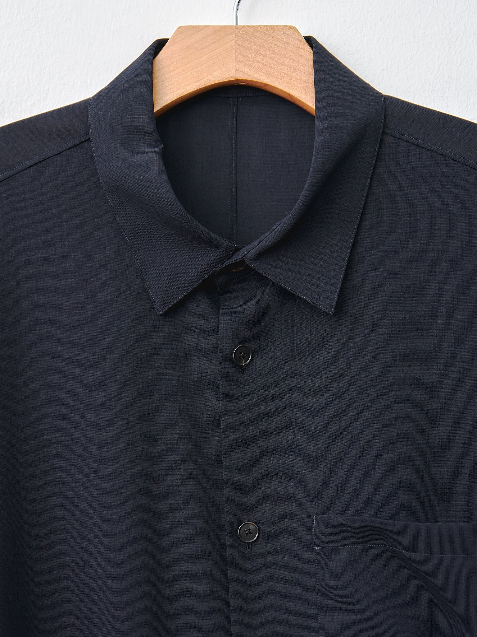 Wool Lawn CPO Jacket - Navy - 7