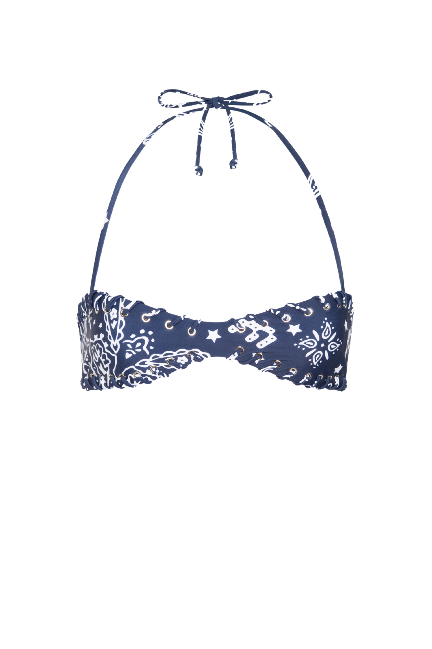 RIO BIKINI TOP - BANDANA NAVY - 2