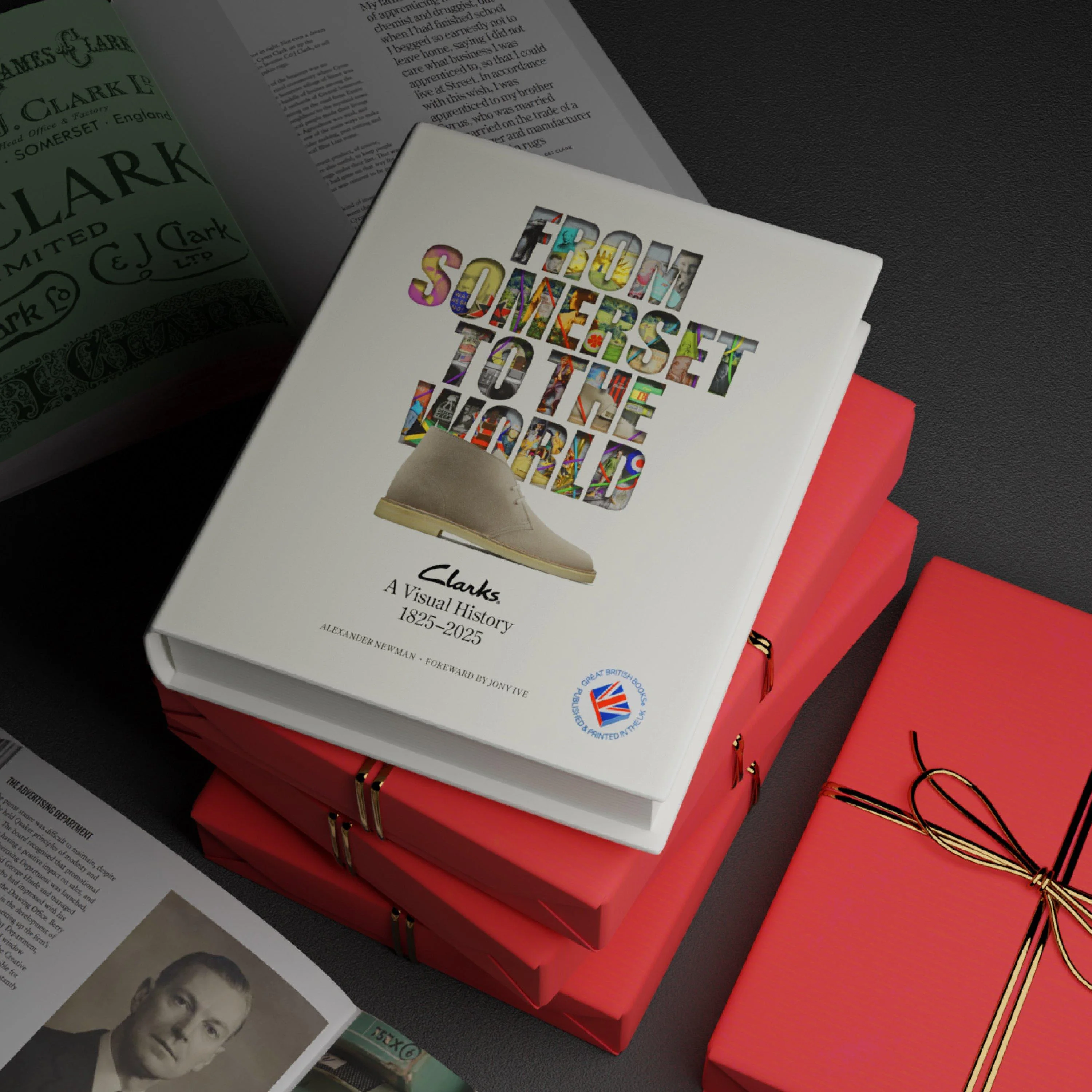 FROM SOMERSET TO THE WORLD: CLARKS A VISUAL HISTORY BOOK 1825–2025 - 1