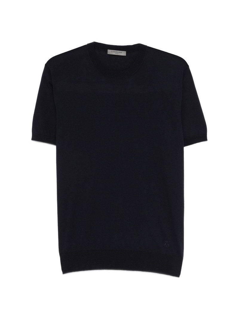 crewneck short-sleeve T-shirt 1