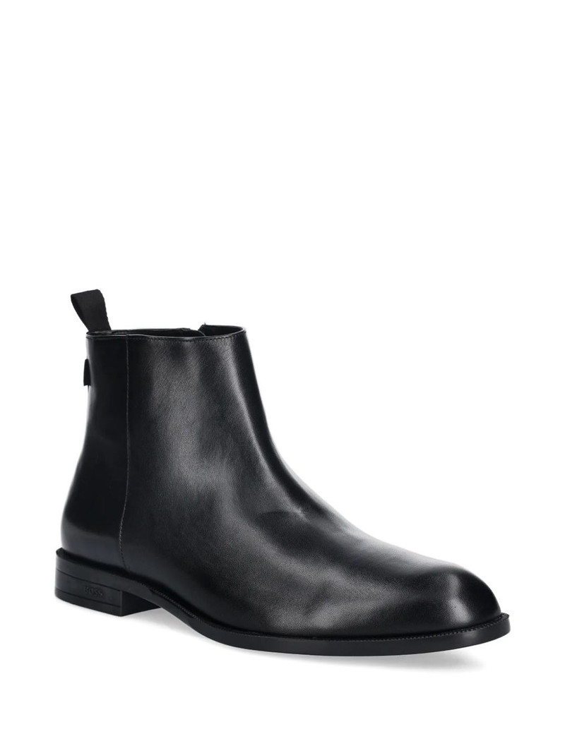 BOSS zip-up ankle boots outlook