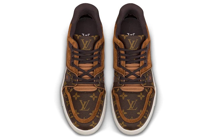 LOUIS VUITTON Trainer Sneakers 'Brown Monogram' 1A5UR - 3