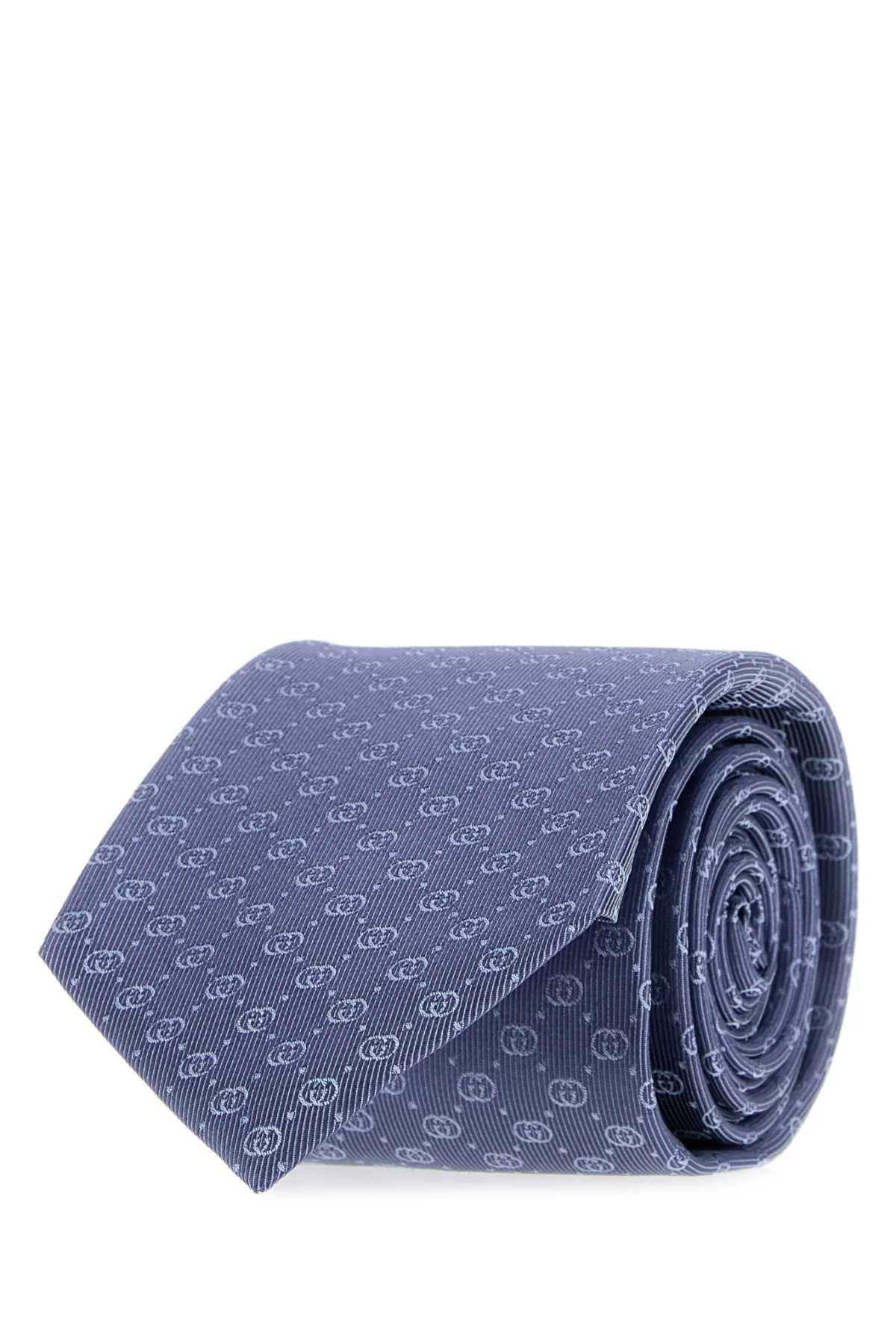 Gucci Men Air Force Blue Silk Tie - 1