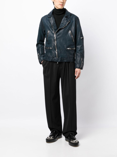 Yohji Yamamoto I-Double Riders leather jacket outlook