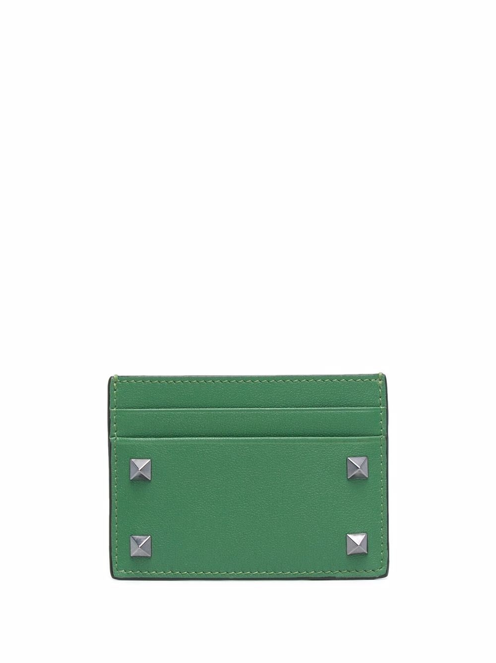 Rockstud-embellished cardholder - 1