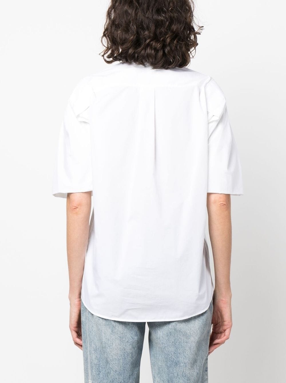 short-sleeve cotton shirt - 4