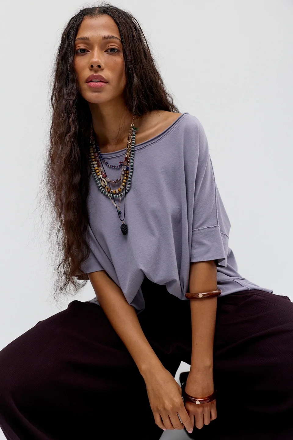 We The Free Rex Oversized Cotton Tee - 1