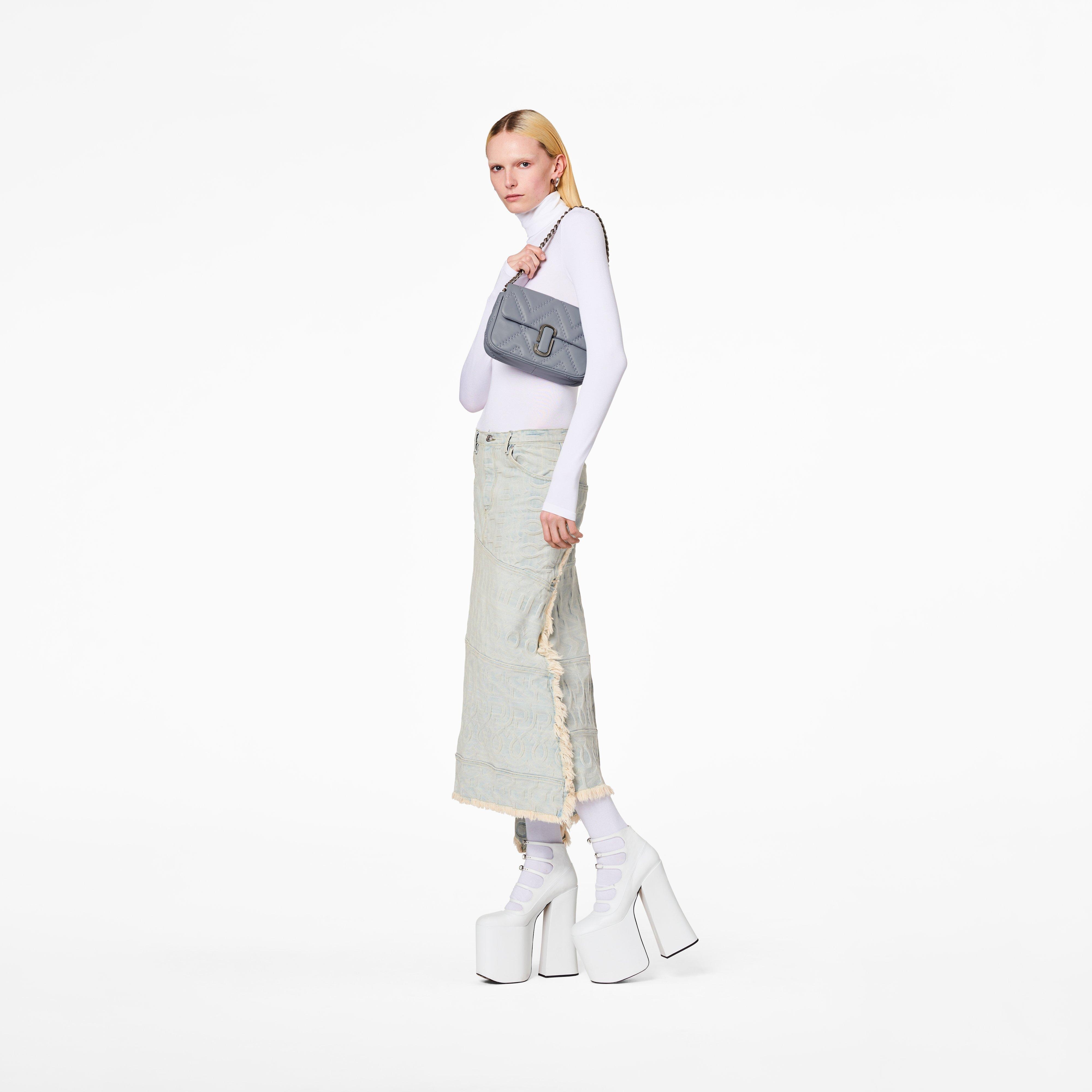 THE QUILTED LEATHER J MARC SHOULDER BAG - 4