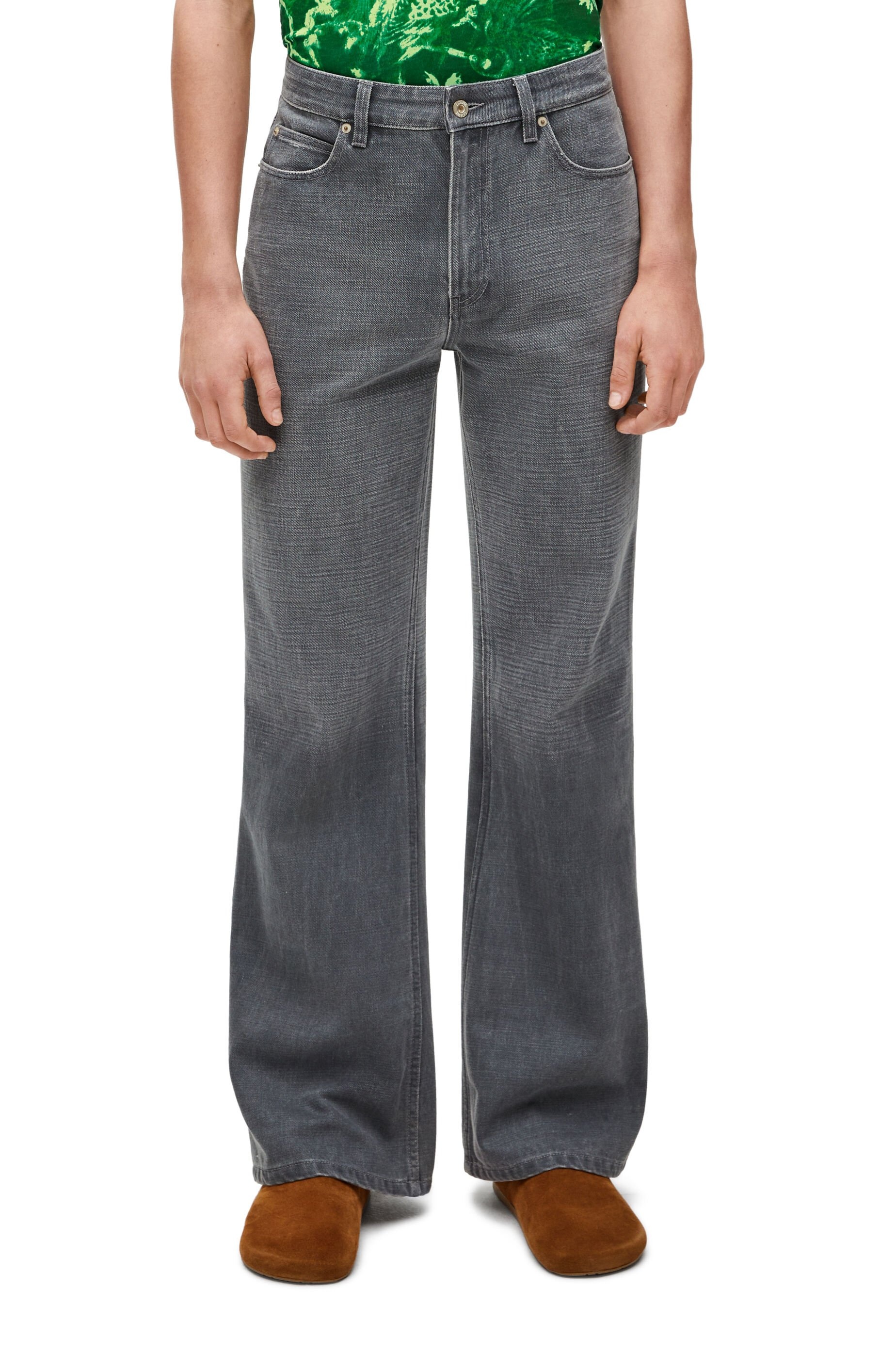 Bootleg jeans in denim - 3