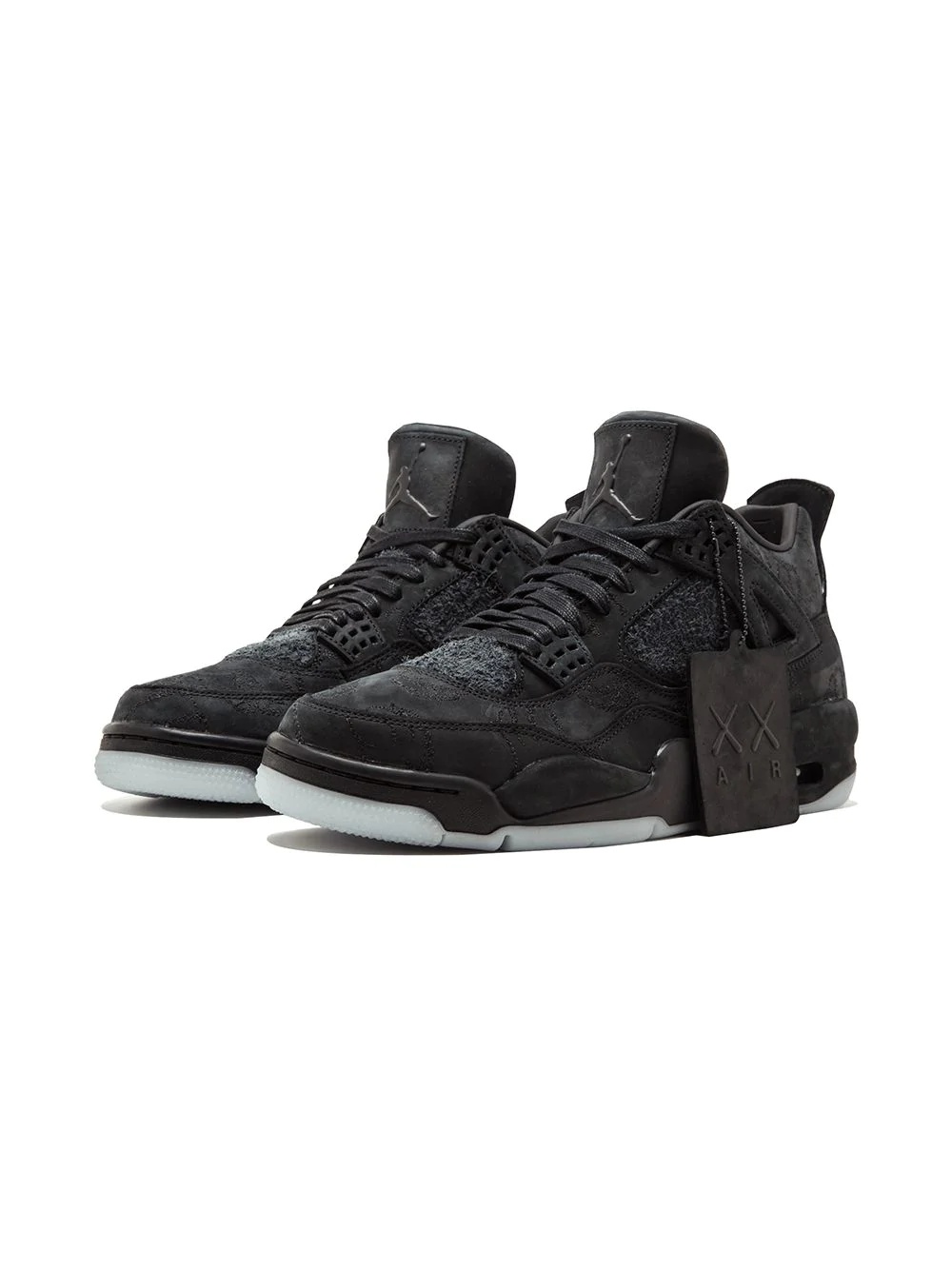 x Kaws Air Jordan 4 Retro "Black" sneakers - 2