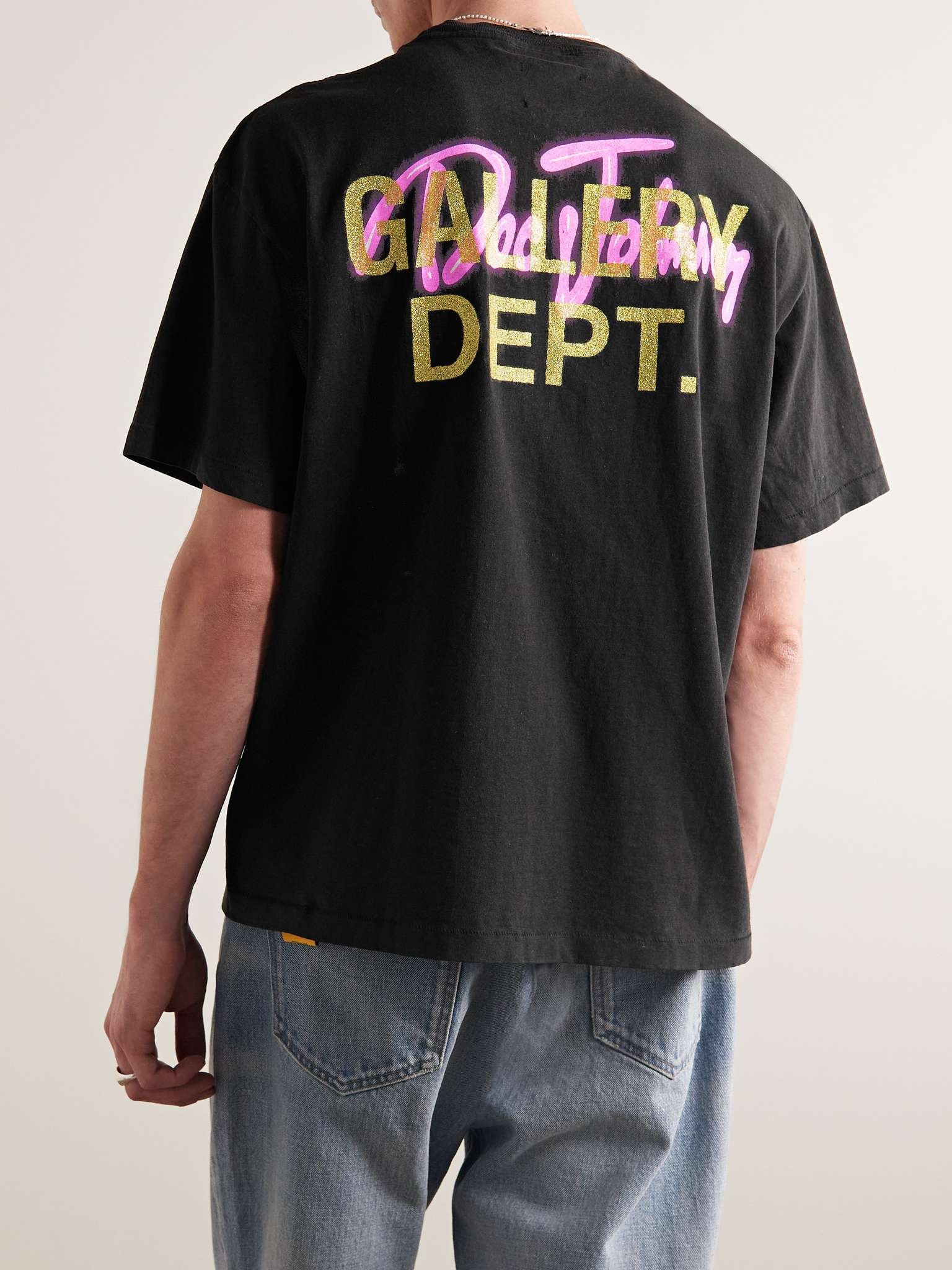 Printed Cotton-Jersey T-Shirt - 3