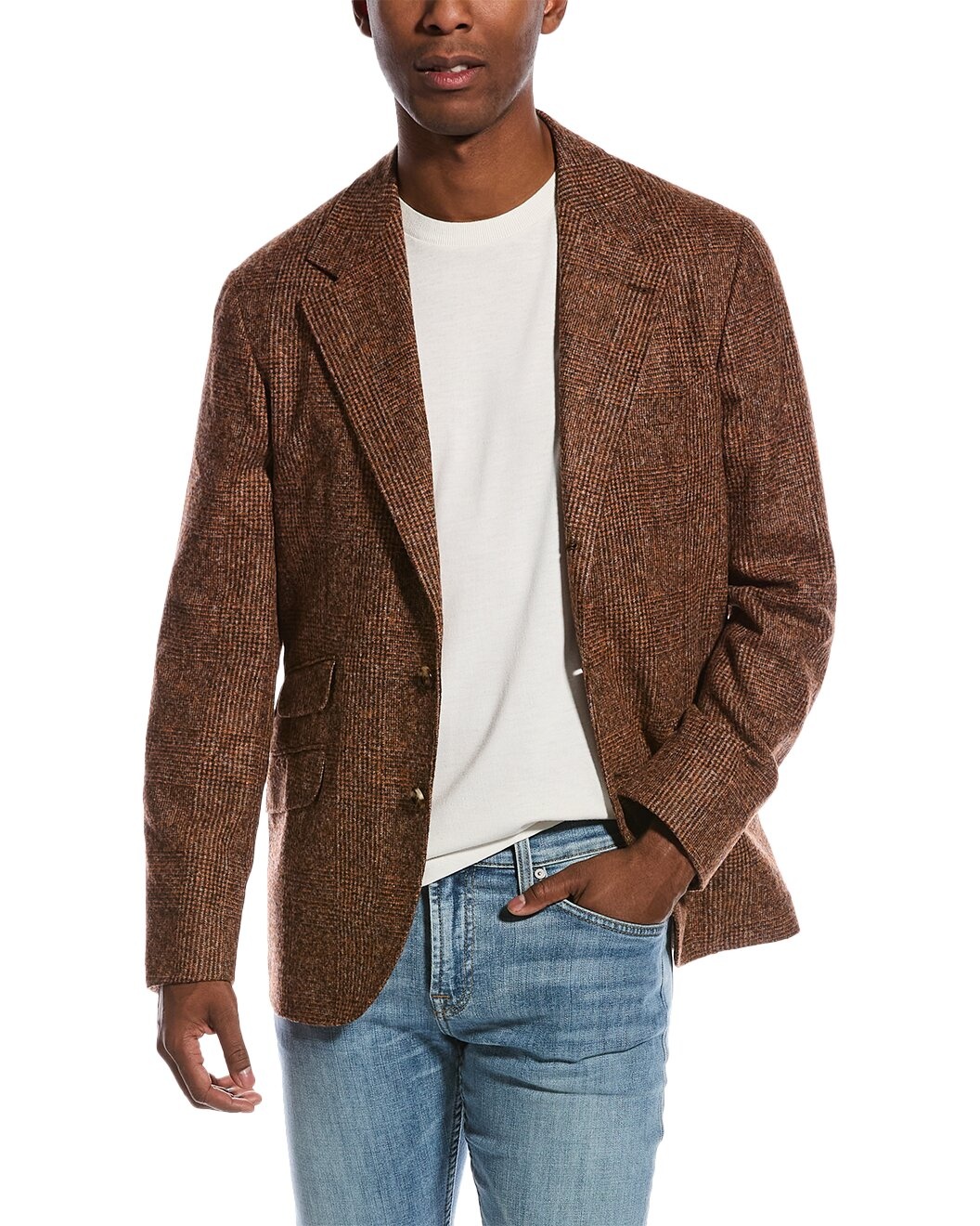 Brunello Cucinelli Alpaca & Wool-Blend Blazer - 1