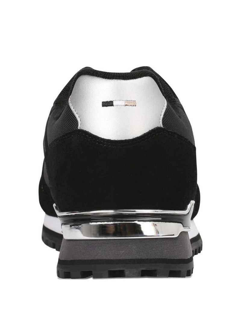 BOSS Parkour suede-panelled sneakers outlook