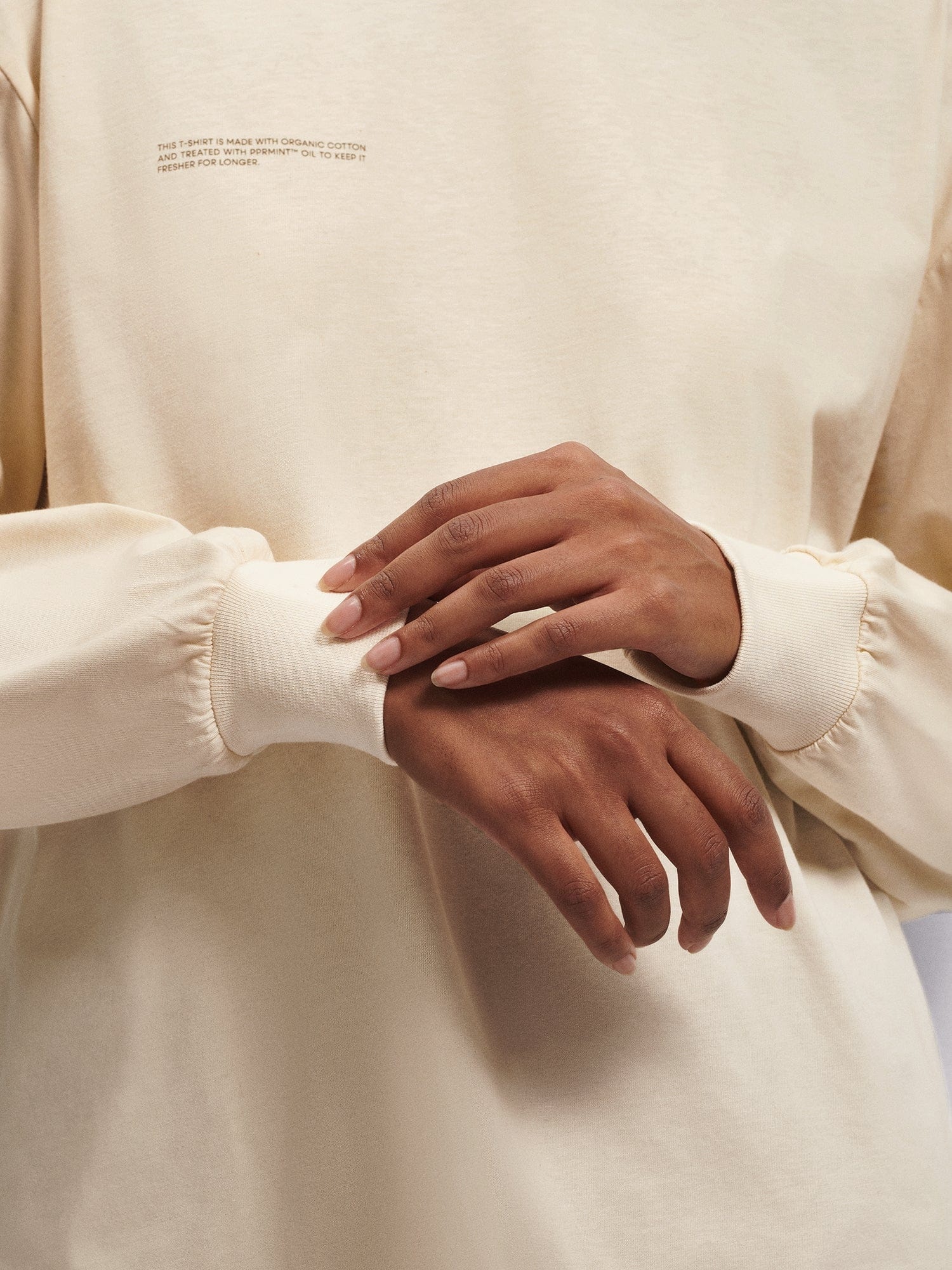 Womens 365 Midweight Long Sleeve T-shirt - Undyed - 4