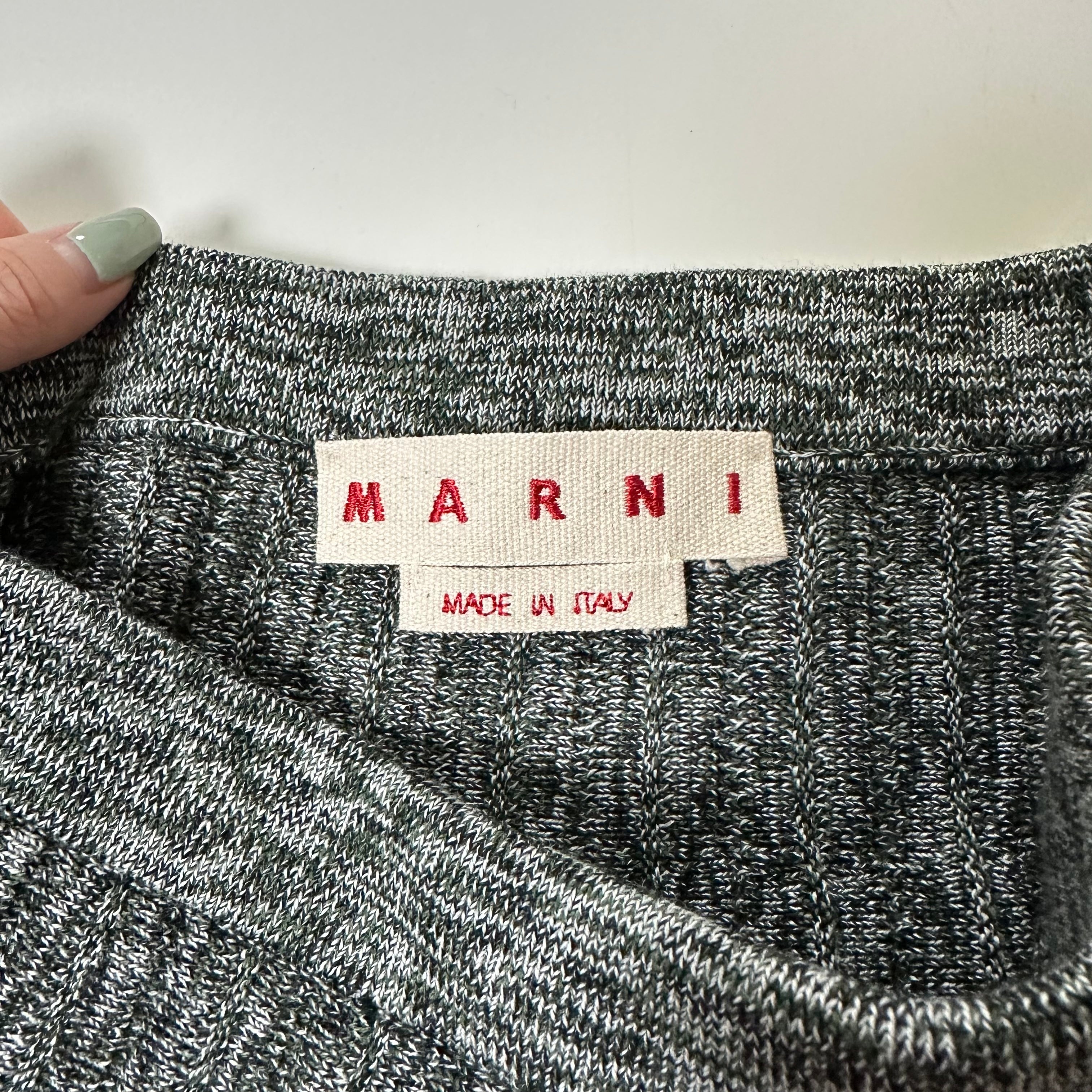 MARNI Knit Pleated Midi Skirt - 5