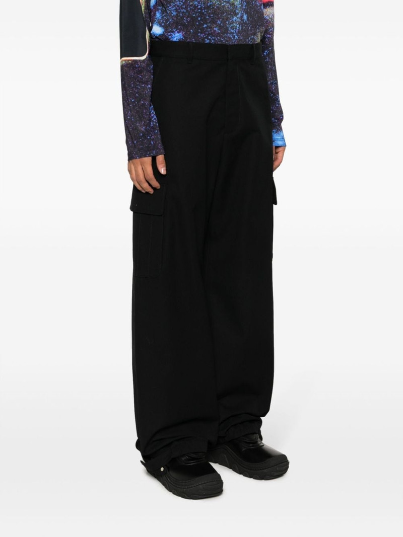 wide-leg wool-blend trousers 3