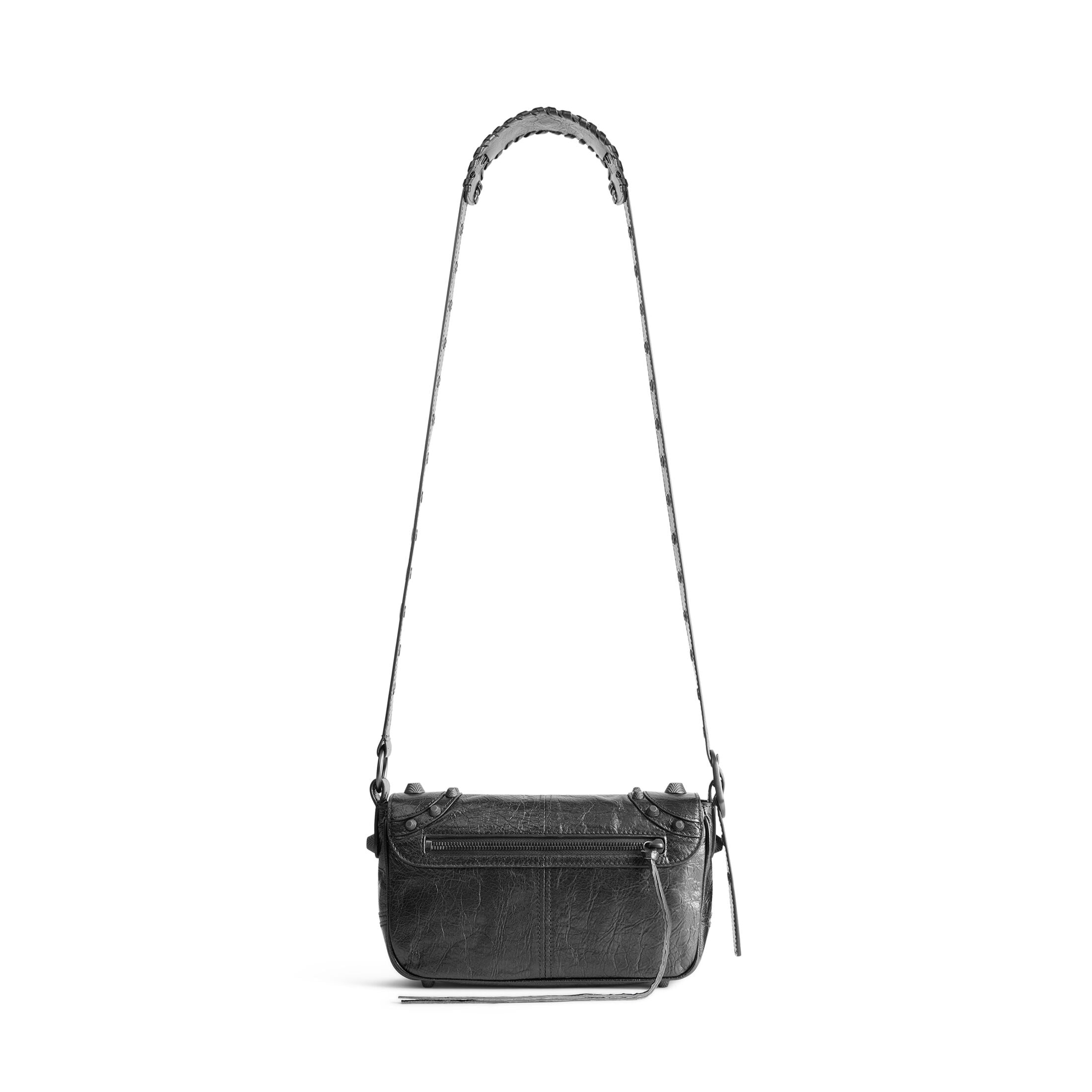 Balenciaga Le Cagole Xs Flap Bag Metallized 'Metalic Grey' 7190822AAWR1314 - 2