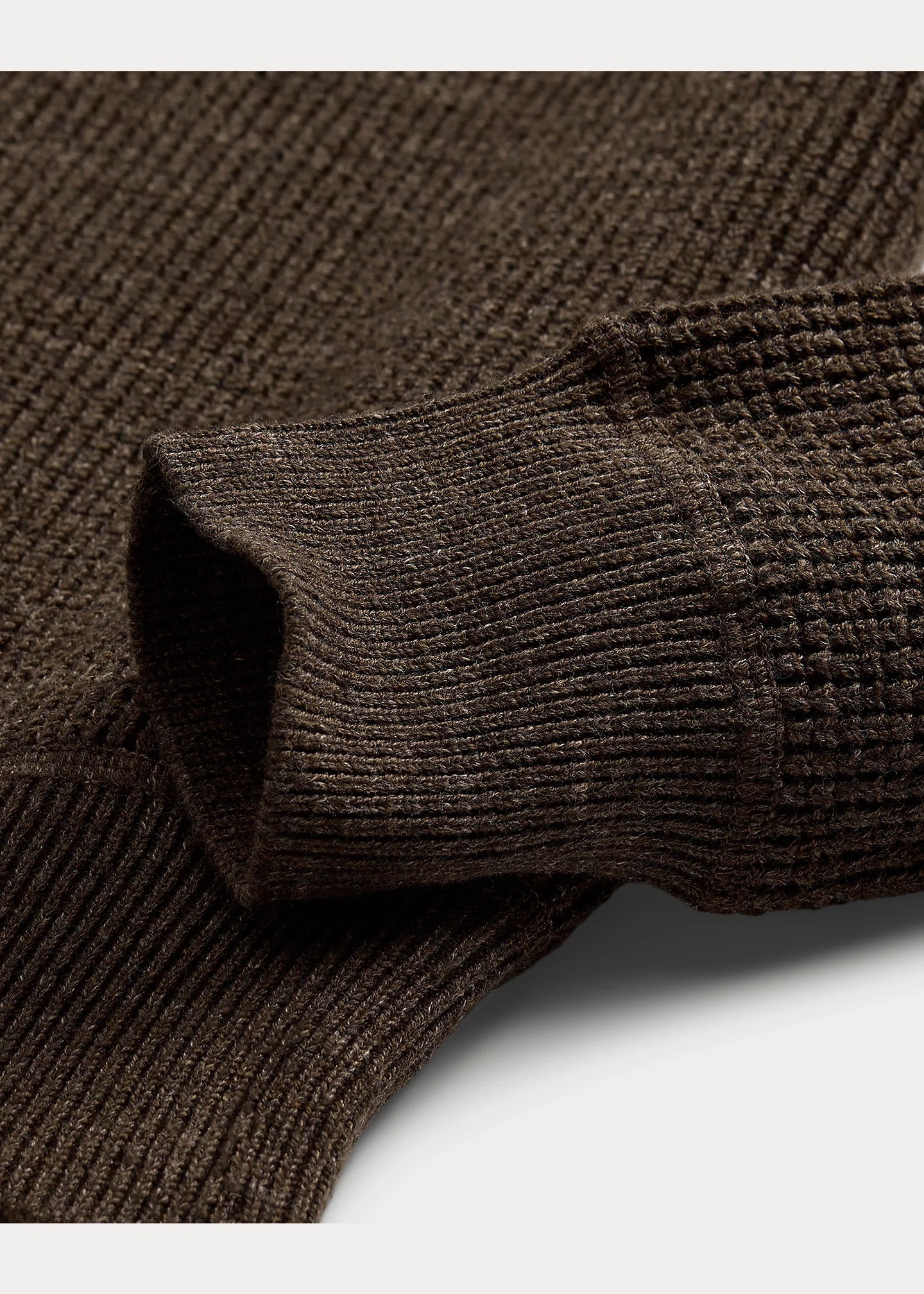 Waffle-Knit Cotton-Wool Sweater - 4