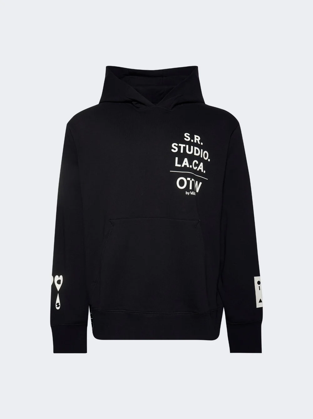 X Sterling Ruby Otw Hoodie Black - 1