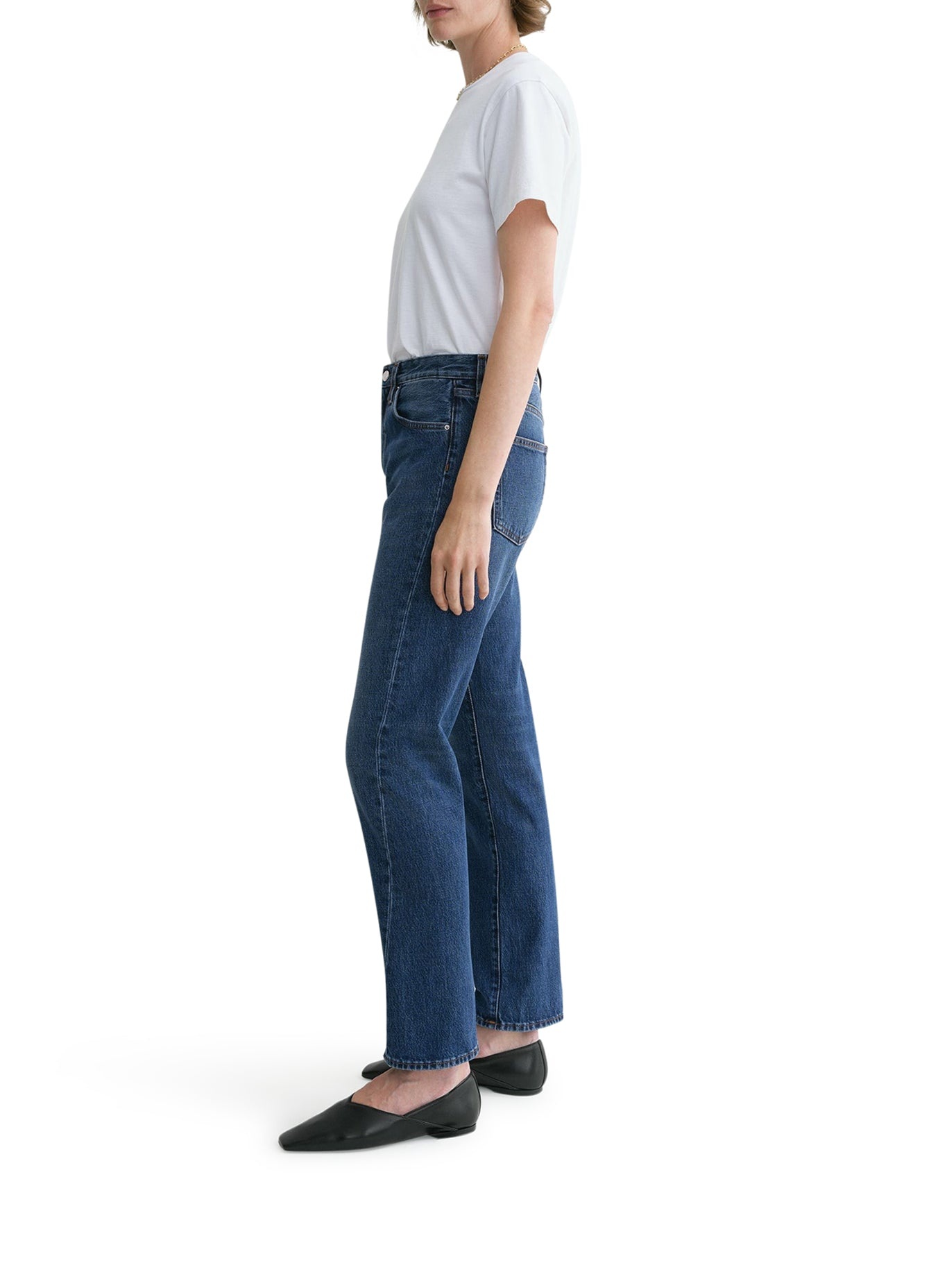 TWISTED SEAM DENIM WORN BLUE - 3