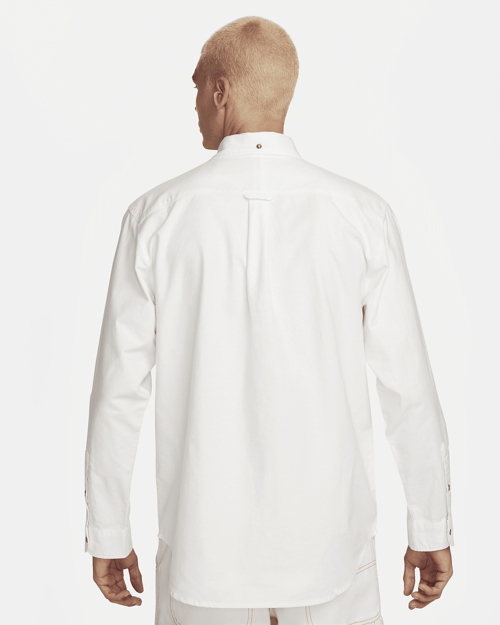 Nike Life Men's Long-Sleeve Oxford Button-Down Shirt - 2