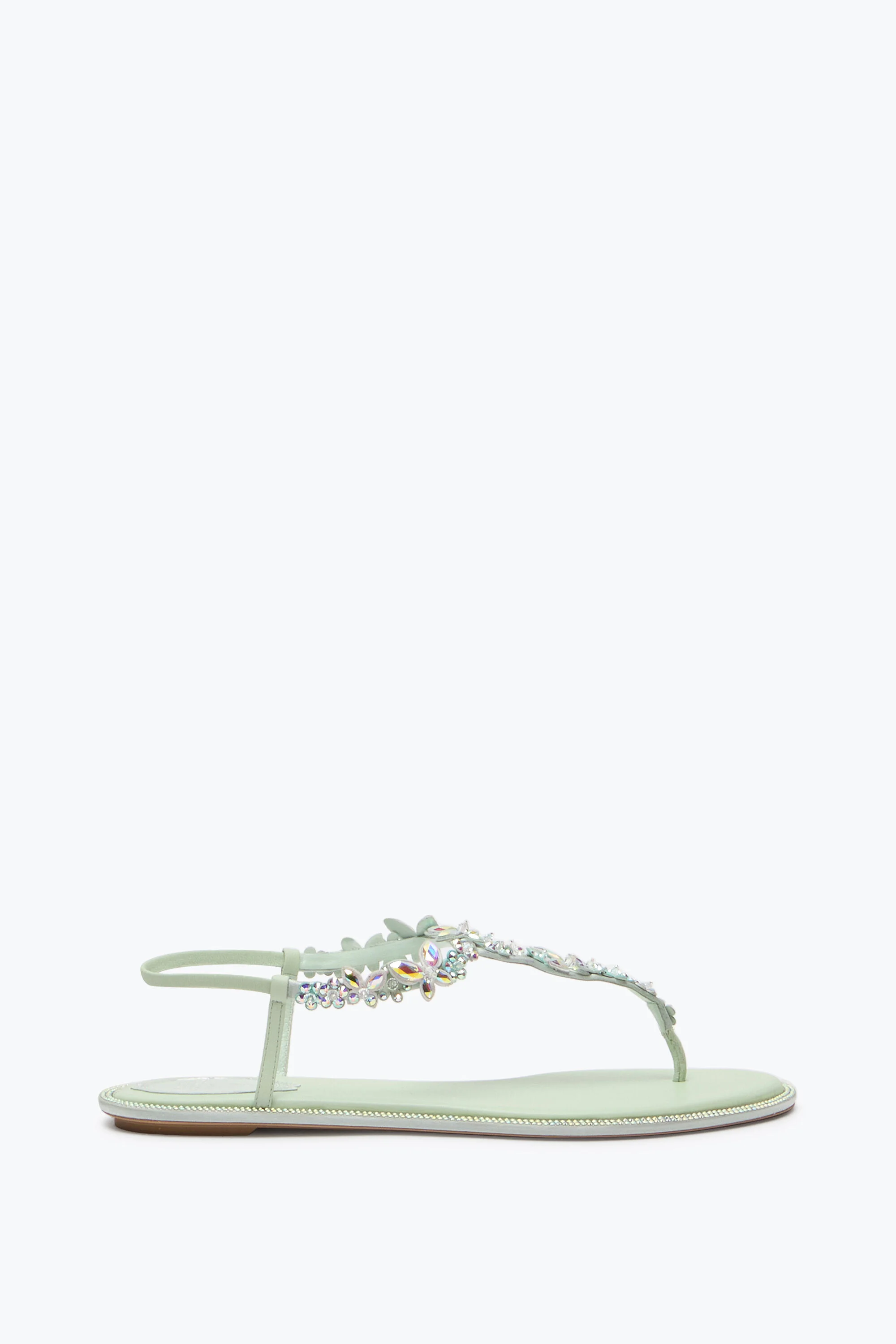 EDEN GREEN MINT THONG SANDAL 10 - 1