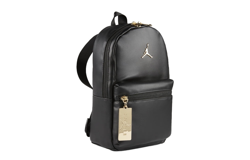 Air Jordan Logo Backpack 'Black Gold' DH0410-010 - 2