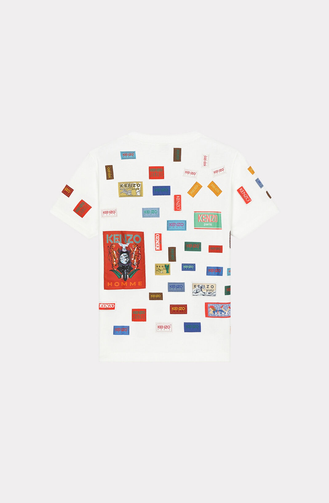 'Archive Labels' loose t-shirt - 2