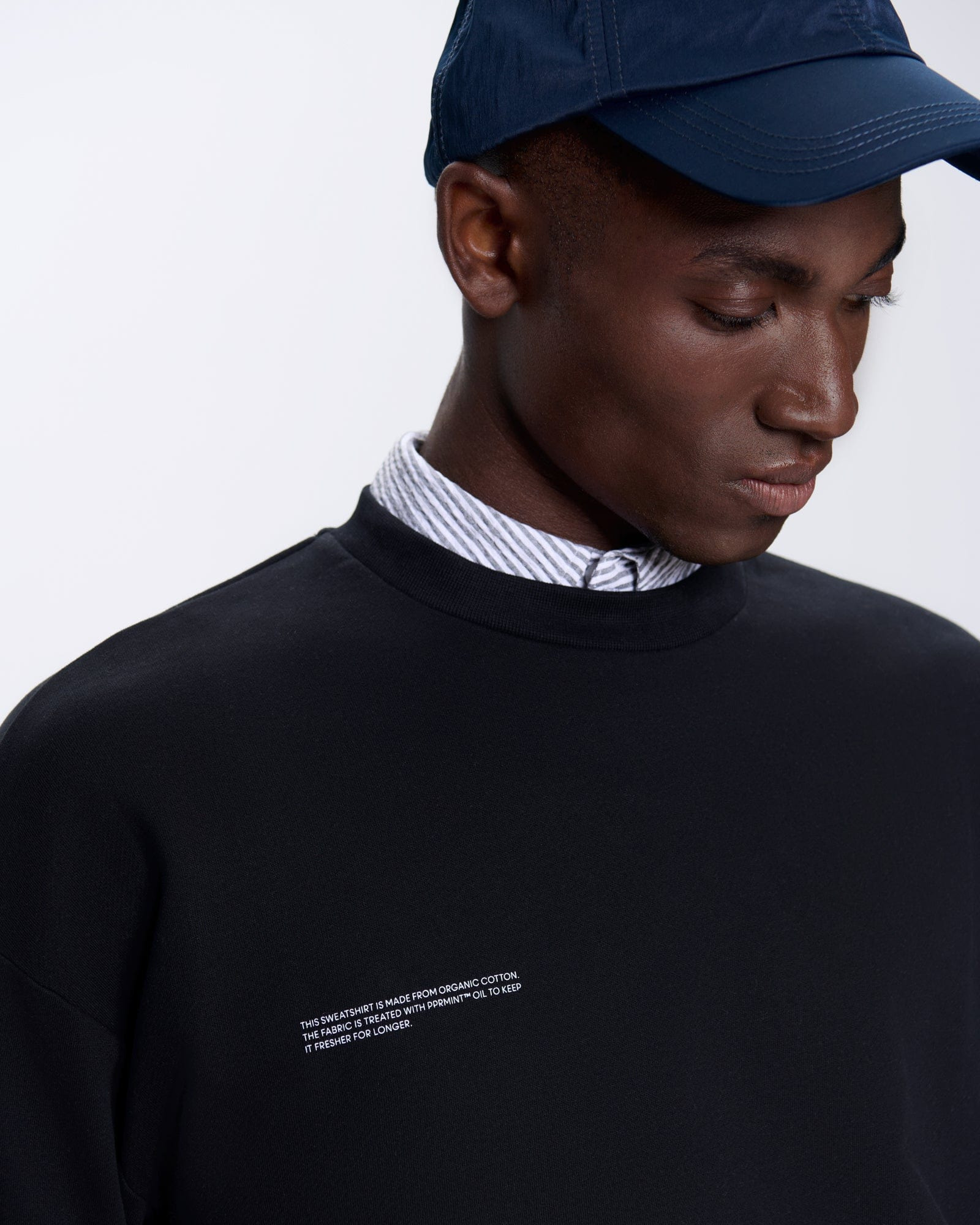 Mens 365 Midweight Sweatshirt - Black - 3