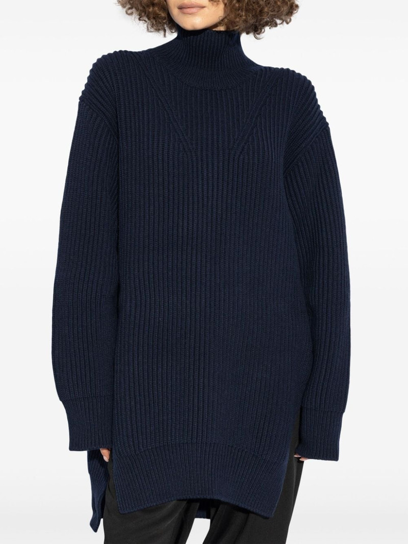 chunky-ribbed wool jumper 3