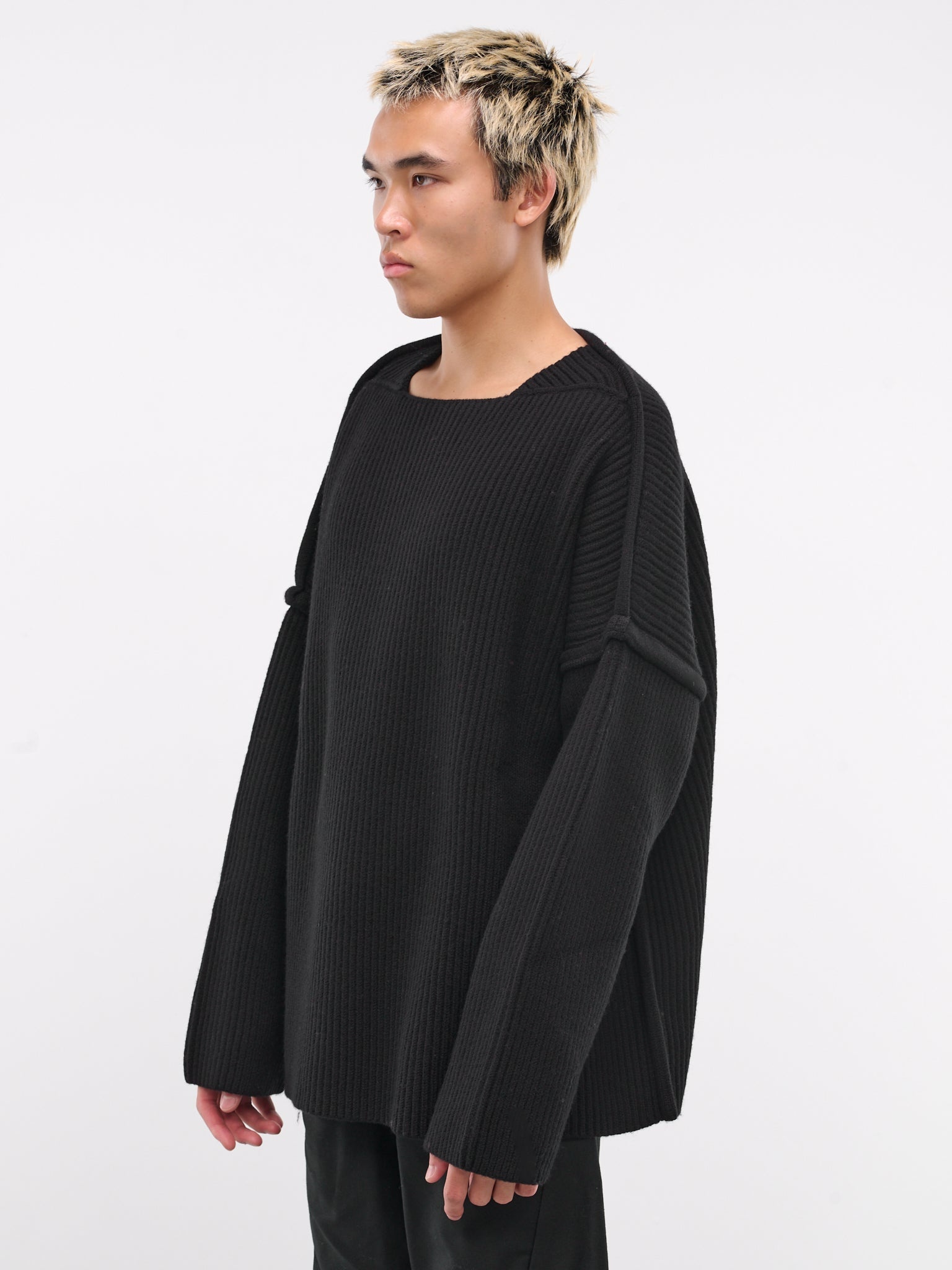 Rib-Knit Sweater - 2