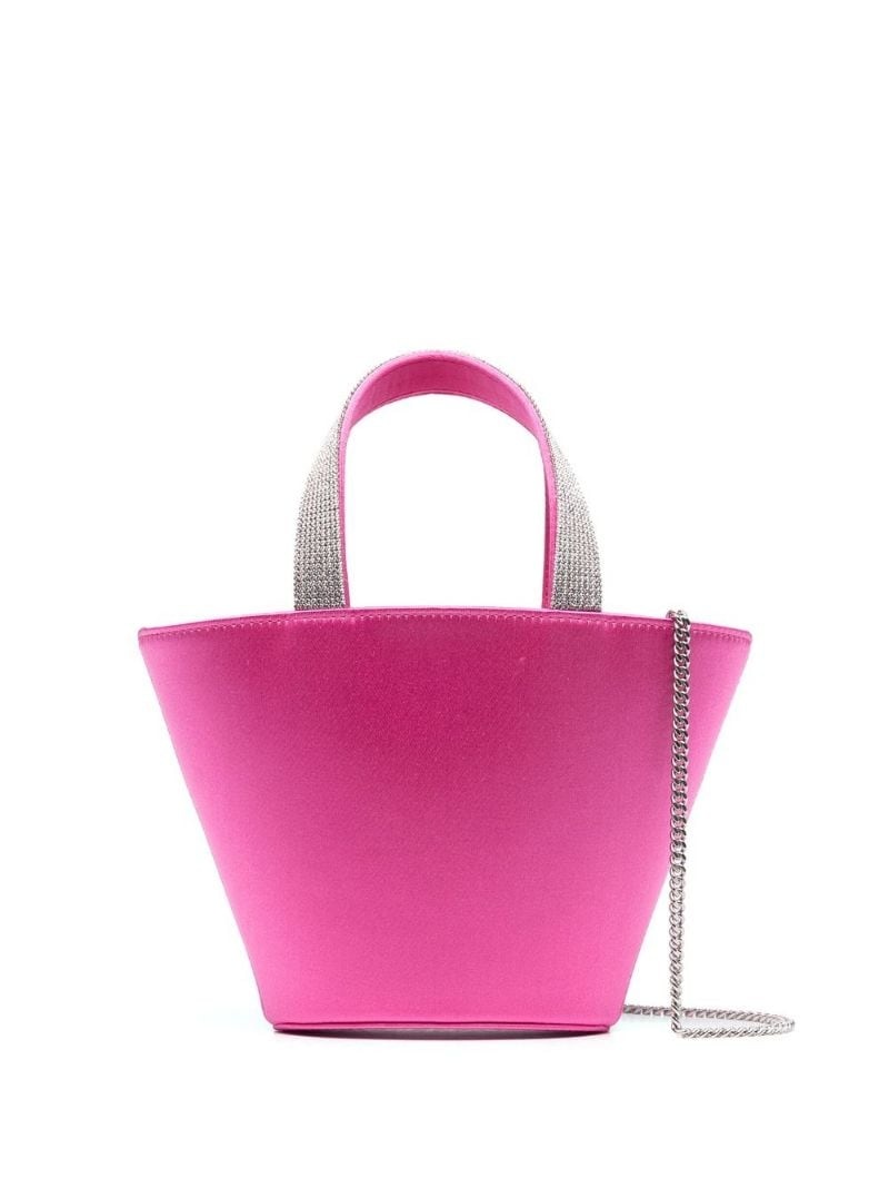 Rih satin bucket bag - 1