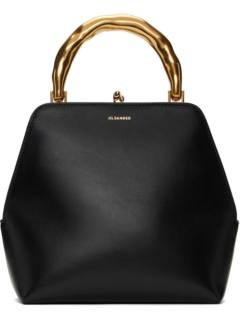 Black Goji Bamboo Square Bag 1