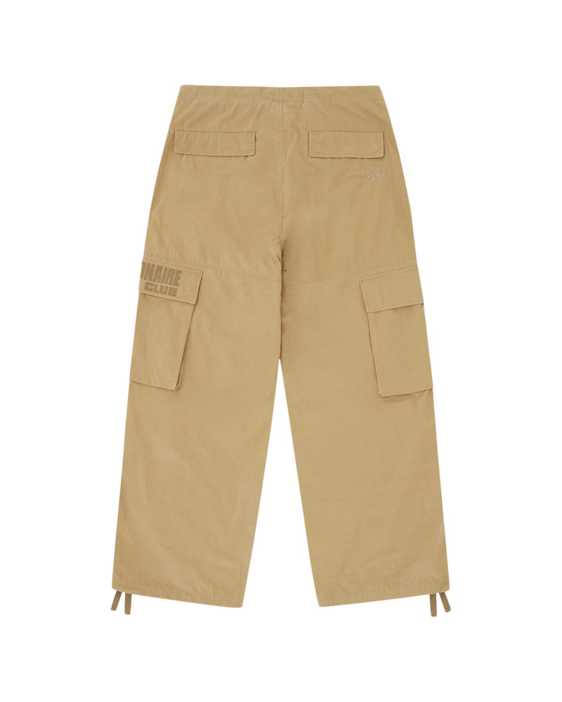 BILLIONAIRE BOYS CLUB STRAIGHT LOGO PARACHUTE PANTS outlook