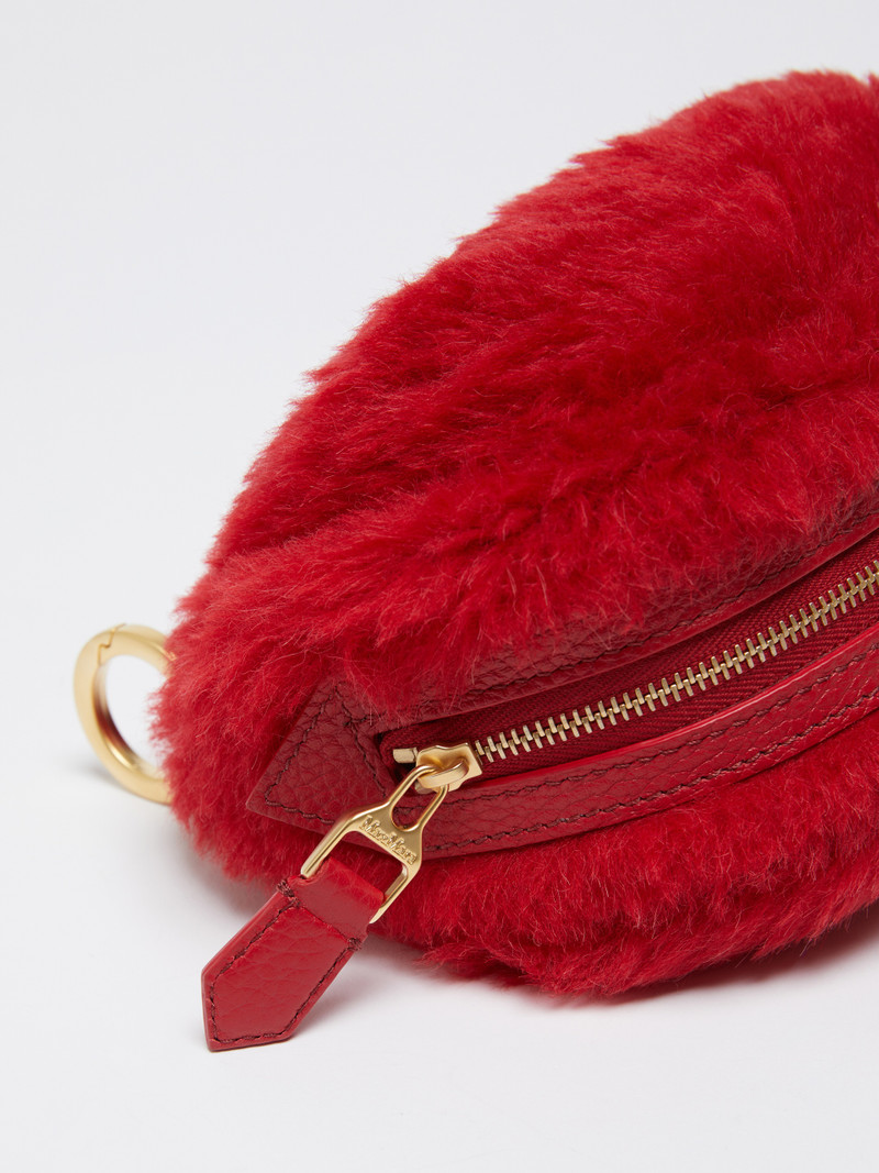 JOLIE7 Teddy fabric clutch bag 3