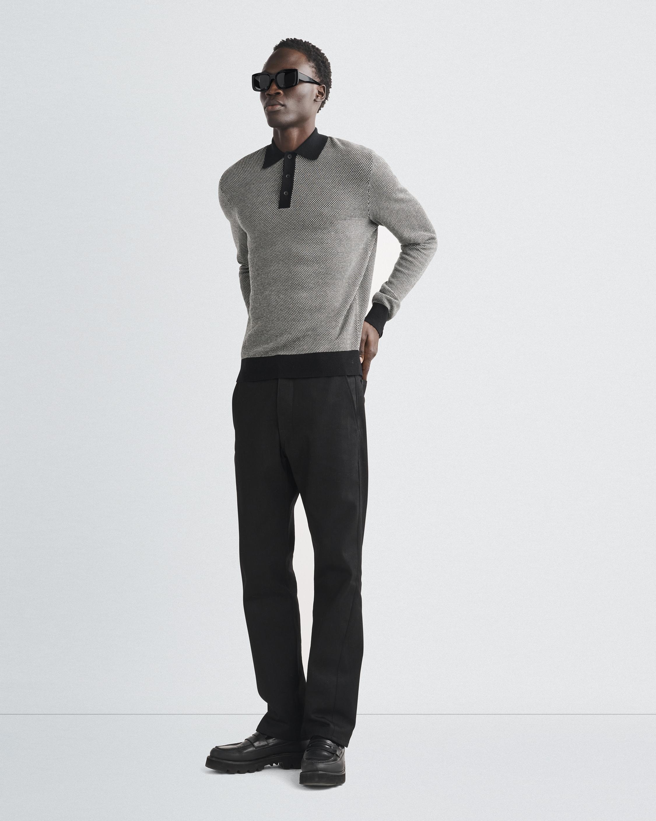 Harrow Wool Cotton Polo
Classic Fit - 3